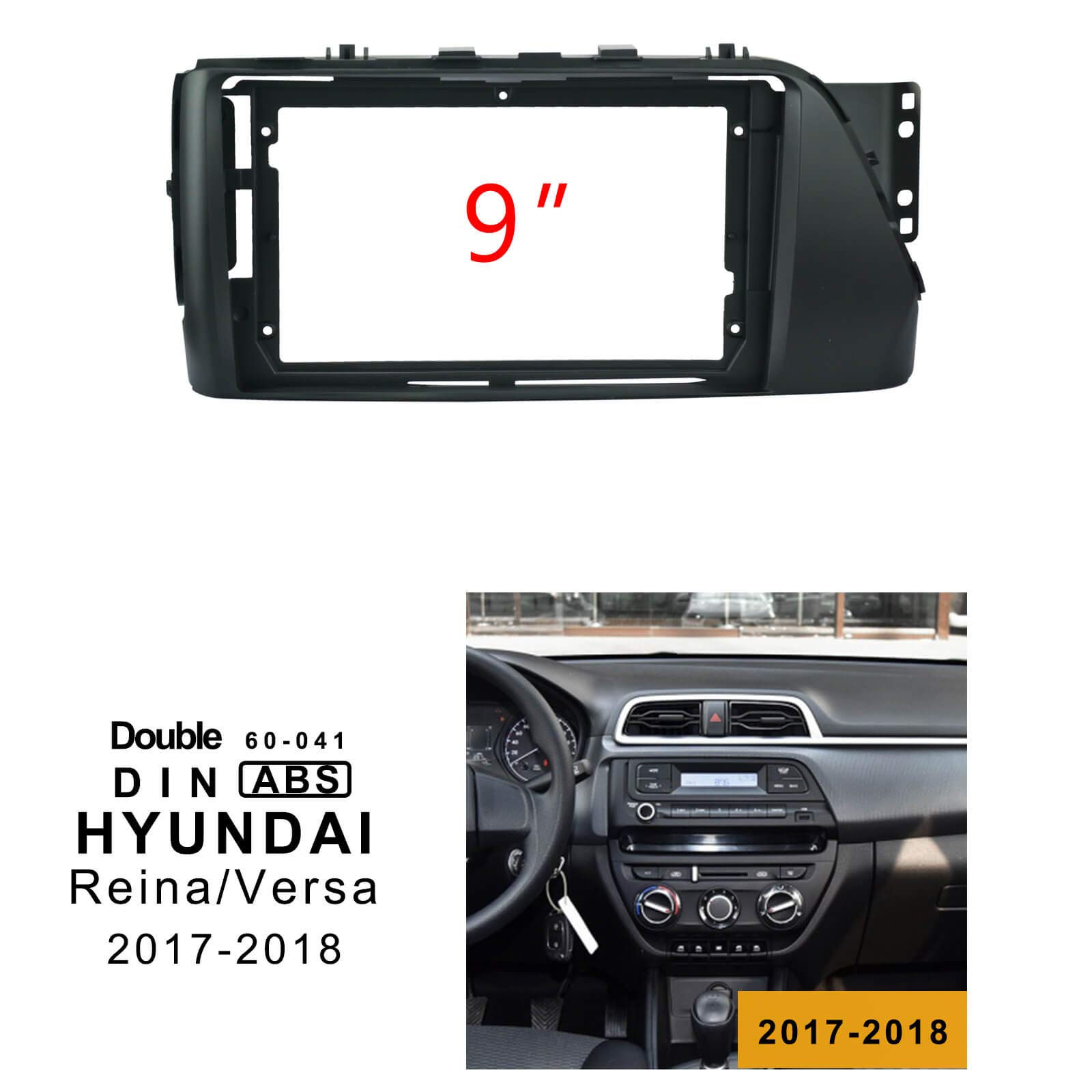 Wallpaper #-hfiPpMBPLD5_VENGODr178 Buy 9 Inch Double Din Installation Dash Kit for Hyundai Reina Versa