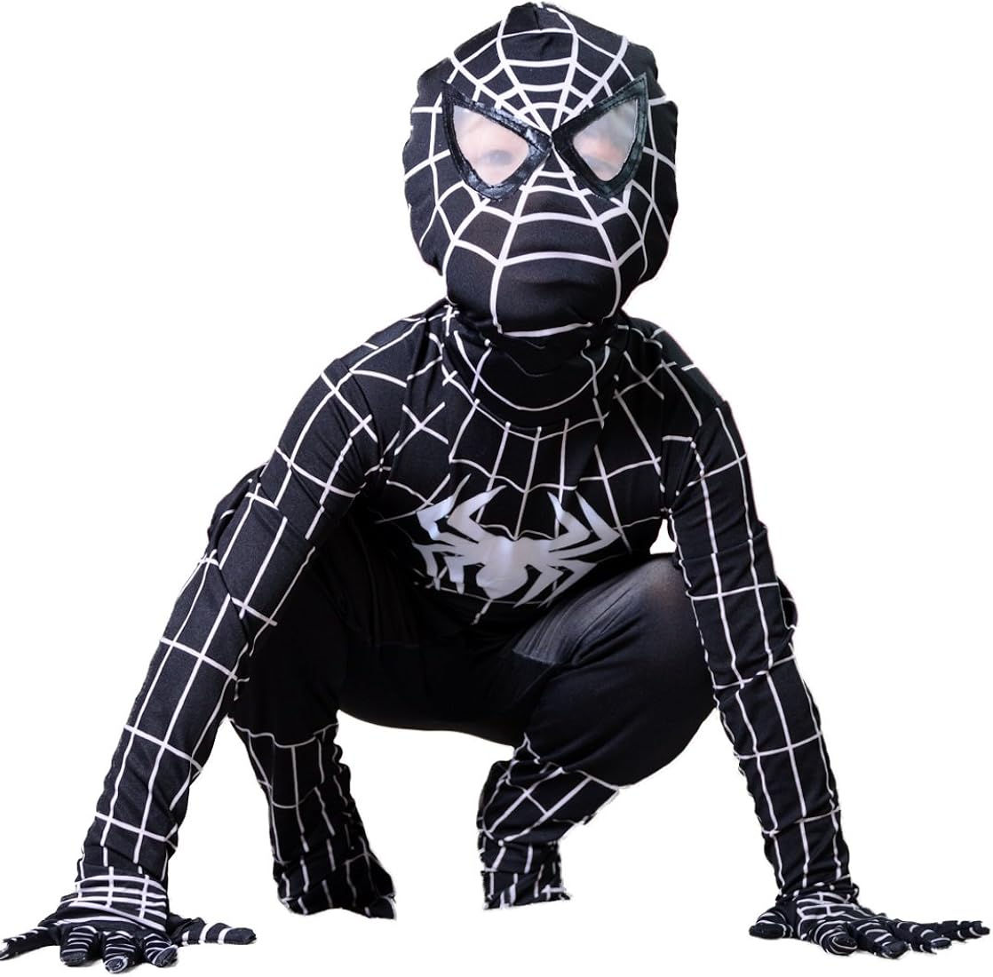 Wallpaper #bhkoNY8BtGB6xQ78FJ-N27 Black Spider Man Costume Kids