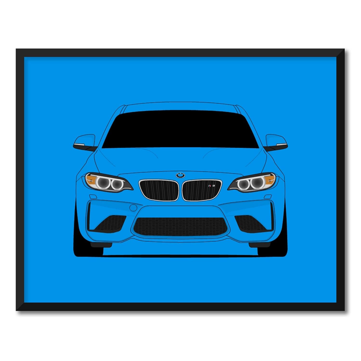 Wallpaper #9QPSZZMBpyOg8YnEWtm785 Amazoncom Customizable Color BMW M2 F87 2016 2018 Inspired Poster