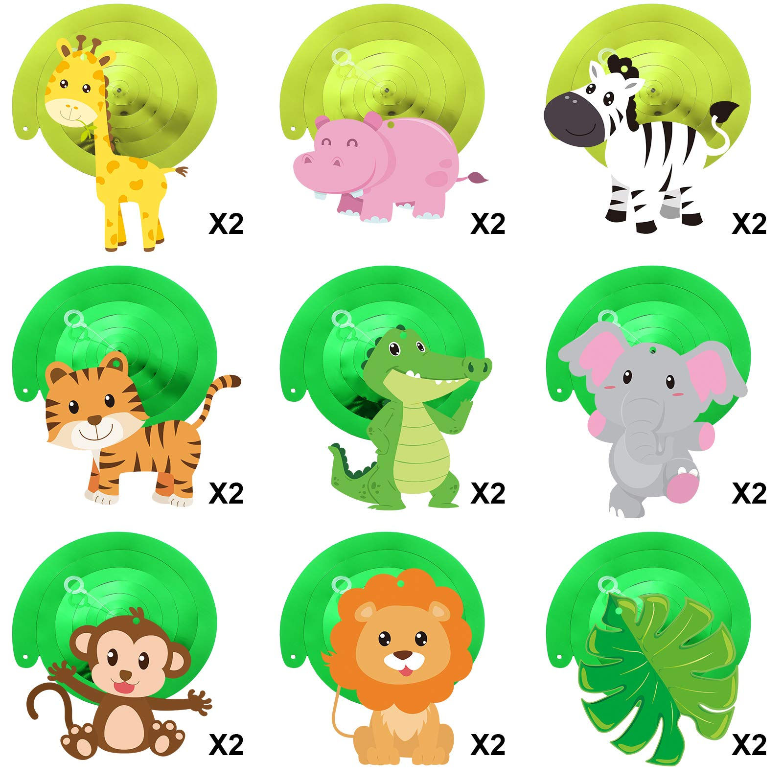 Wallpaper #cXfyJ5MB-pgBXx60MKiM271 Blulu 30 Count Jungle Safari Animals Party Decorations Jungle Animals