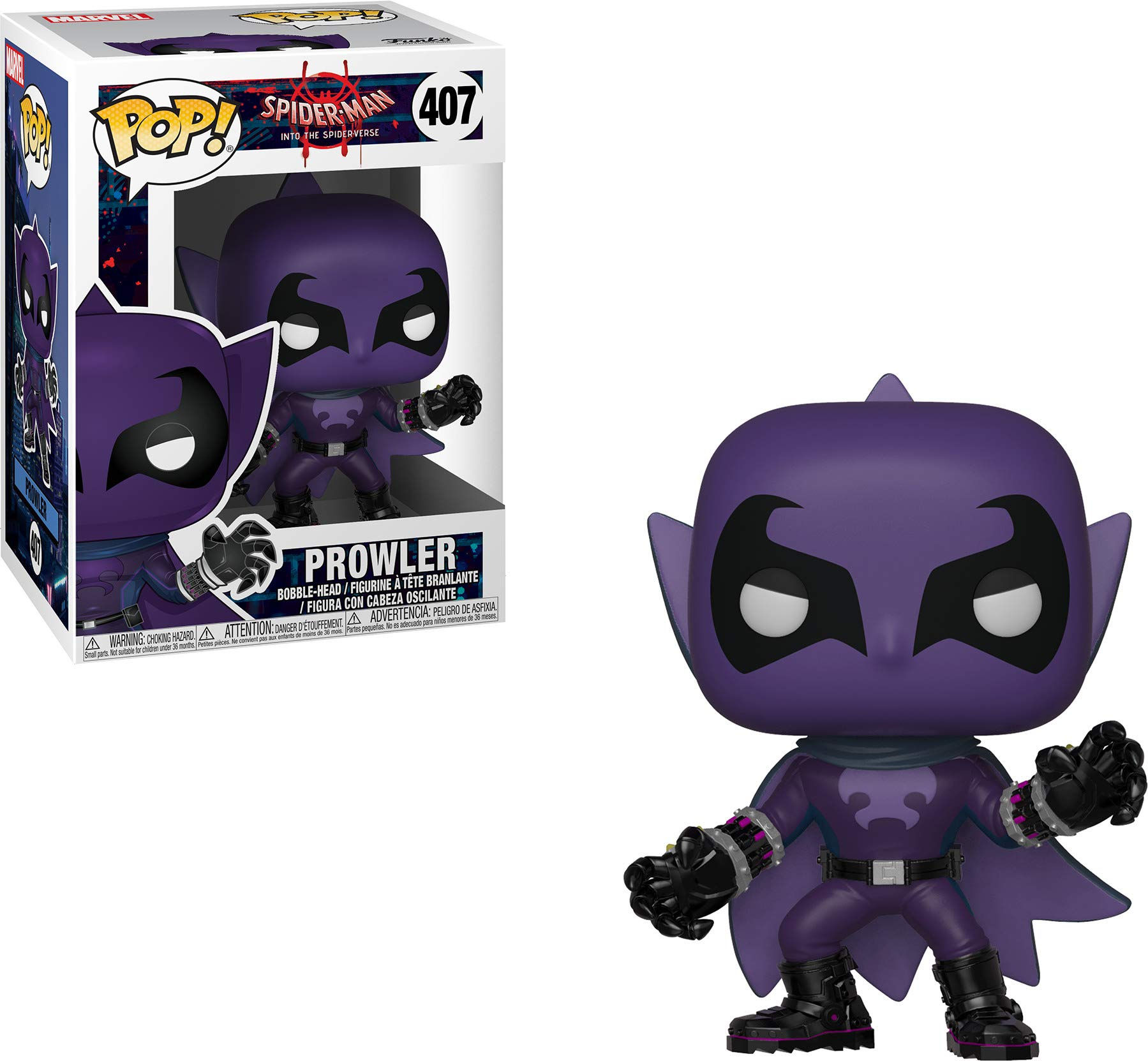 Wallpaper #E0C9MZMBJhL2WPbaBMgr164 Buy Funko Pop Marvel Animated Spider Man Movie Prowler Collectible