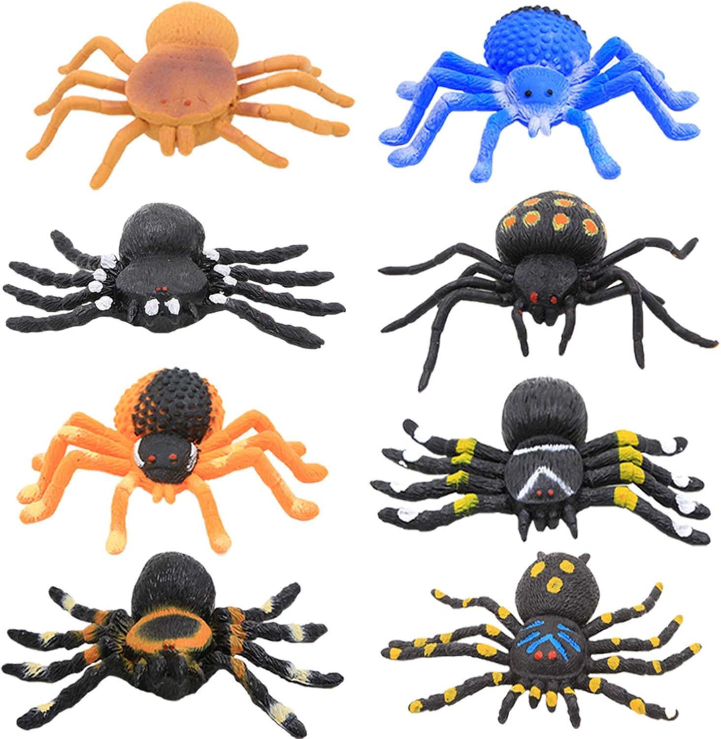 Wallpaper #1vQOOpMBKFX8bn3r-3fK9 Spider Toy5 Inch Realistic Black Rubber Spiders Toys Set8 Packfood