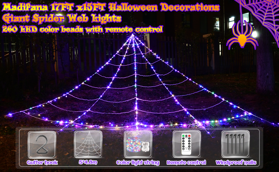 Wallpaper #zpwf4pIBZHQxiYarj74D206 Amazoncom Madifana Halloween Spider Web Lights 164 X 157 Ft Giant