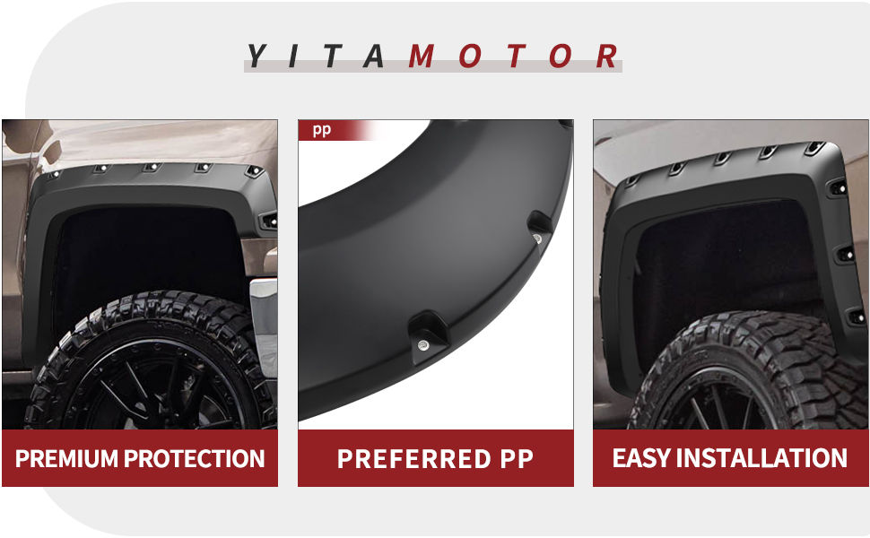 Wallpaper #pbgG3JIBJvJKYCmEXfkT173 Amazoncom Yitamotor Fender Flares Compatible with 2014 2018 Chevy