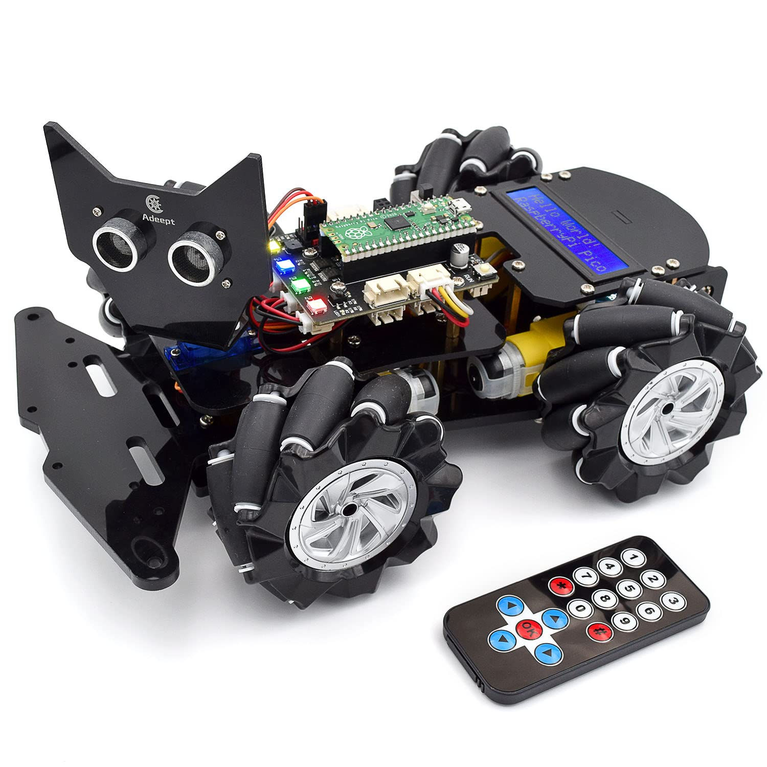 Wallpaper #HWcK_pIBSpphPi3-ZJ54259 Buy Adeept4wd Robot Toy for Raspberry Pi Pico Omni Directional Mecanum