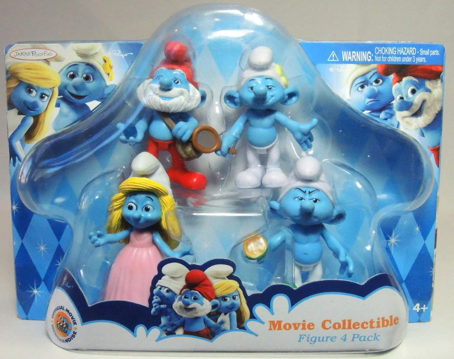 Wallpaper #jmdi6pIBSpphPi3-iEY-293 Buy the Smurfs Movie Colelctible 4 Pack Includes Papa Smurf Dressy