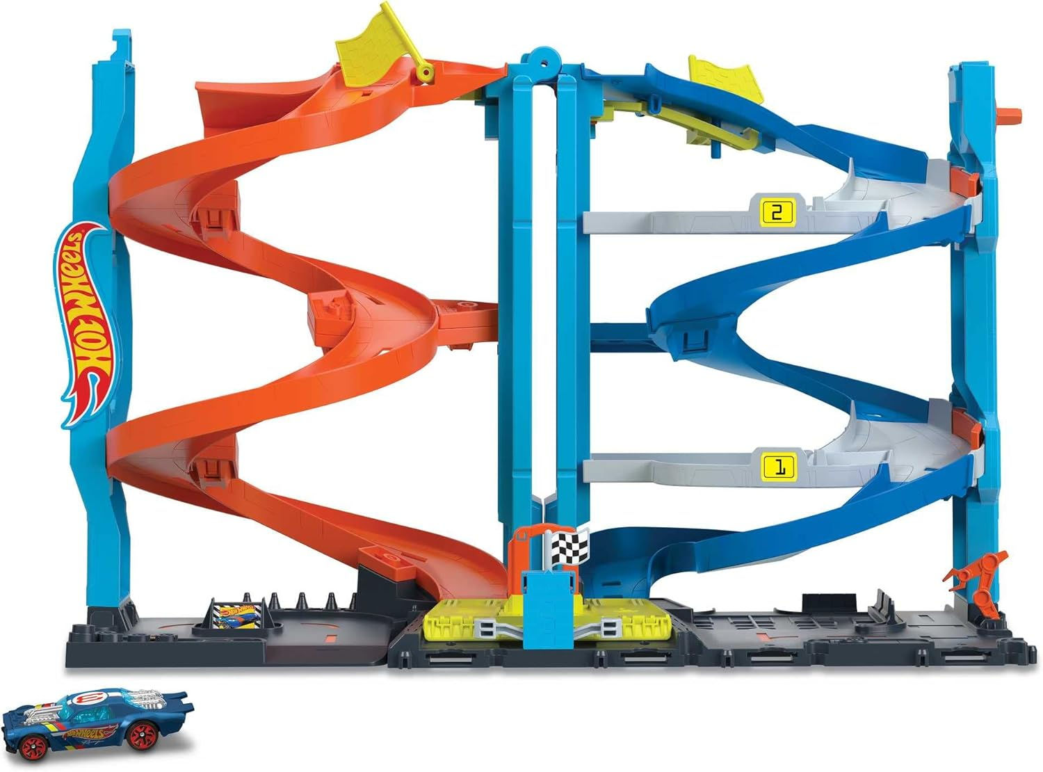 Wallpaper #JkaEVZcBqAgmjOk2GF7z172 Hot Wheels City Track Set with 1 Hot Wheels Car 2 in 1 Race Tower That