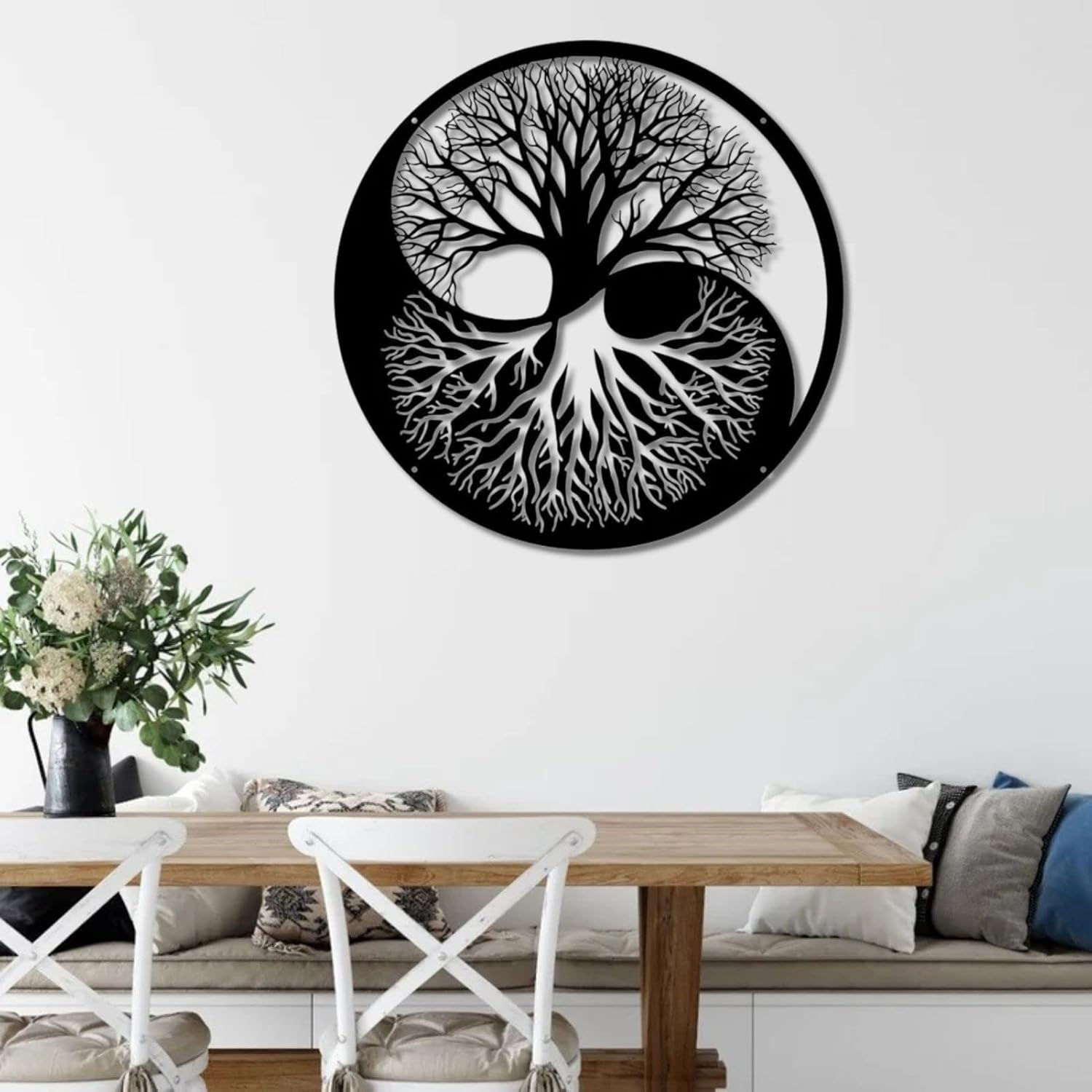 Wallpaper #sxqQTpMB1yWOL4qge31q56 Amazoncom Tree of Life Wall Arttree of Life Ying Yang Metal Wall Art