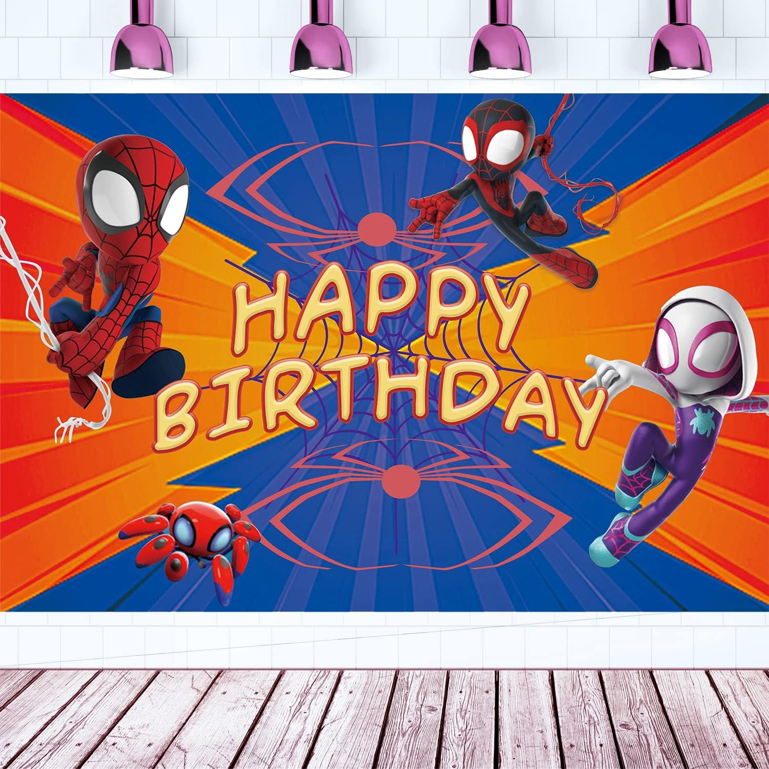 Wallpaper #J_QuOpMBKFX8bn3reXjK299 Alotfs Spidey and His Amazing Friends Birthday Decorations South