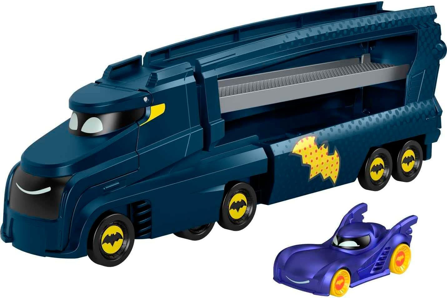 Wallpaper #hmeI95IBSpphPi3-uIae155 Fisher Price DC Batwheels Toy Hauler and Car Bat Big Rig with Ramp and