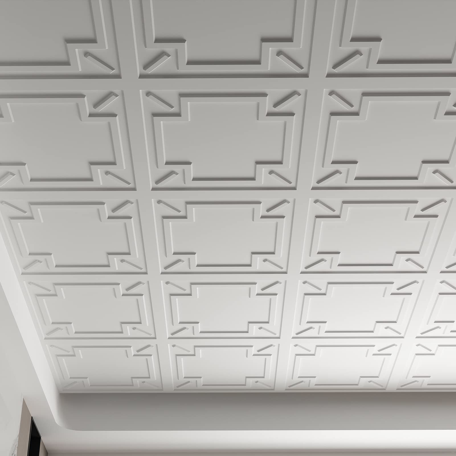 Wallpaper #yGeMEZMBSpphPi3-Qvfj175 Buy Art3d Decorative Drop Ceiling Tile 2x2 Glue Up 3D Textured
