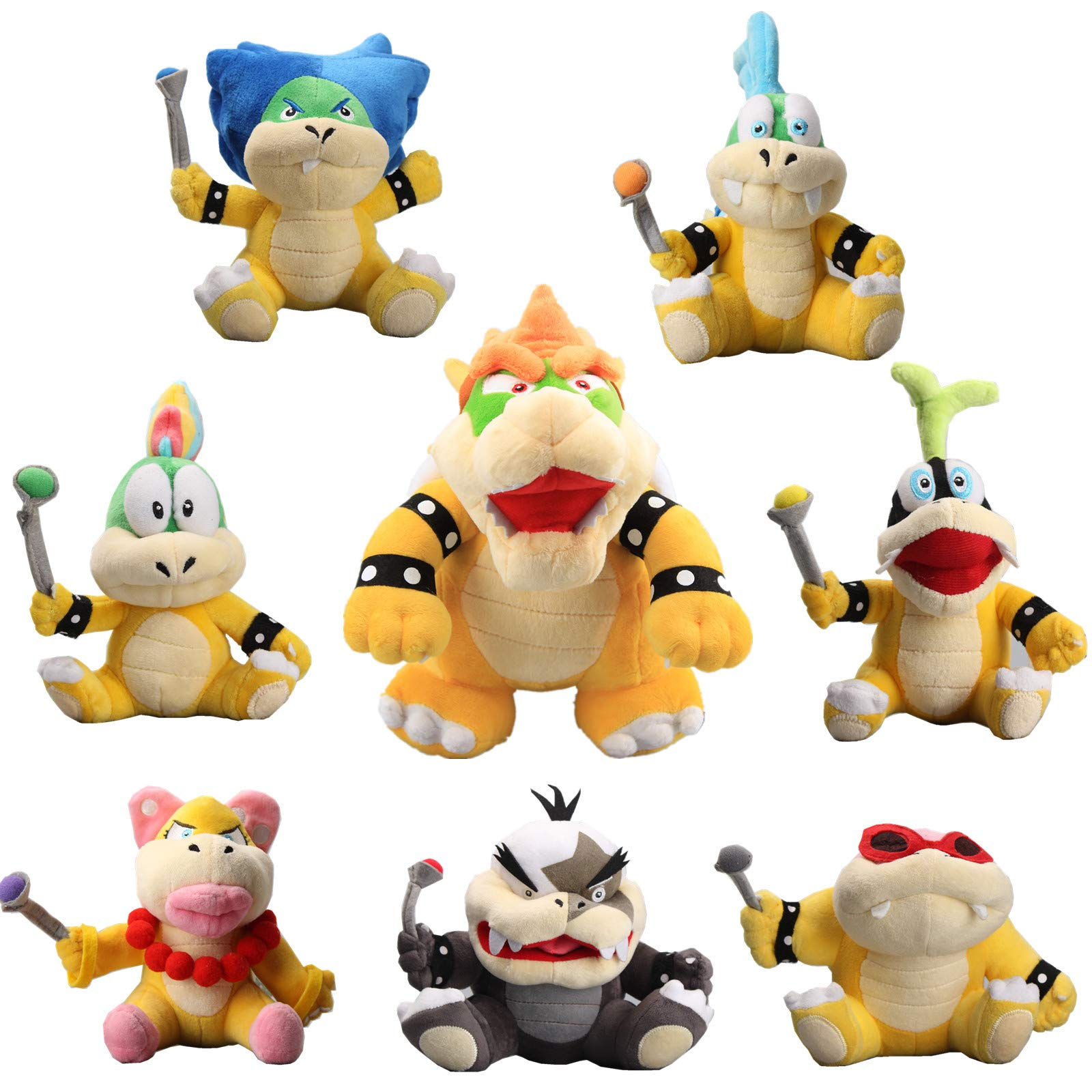 Wallpaper #8c6vJZMB71dOy6JZMRQu359 Buy Uiuoutoy Super Mario 10 King Bowser Koopalings Larry Iggy Lemmy