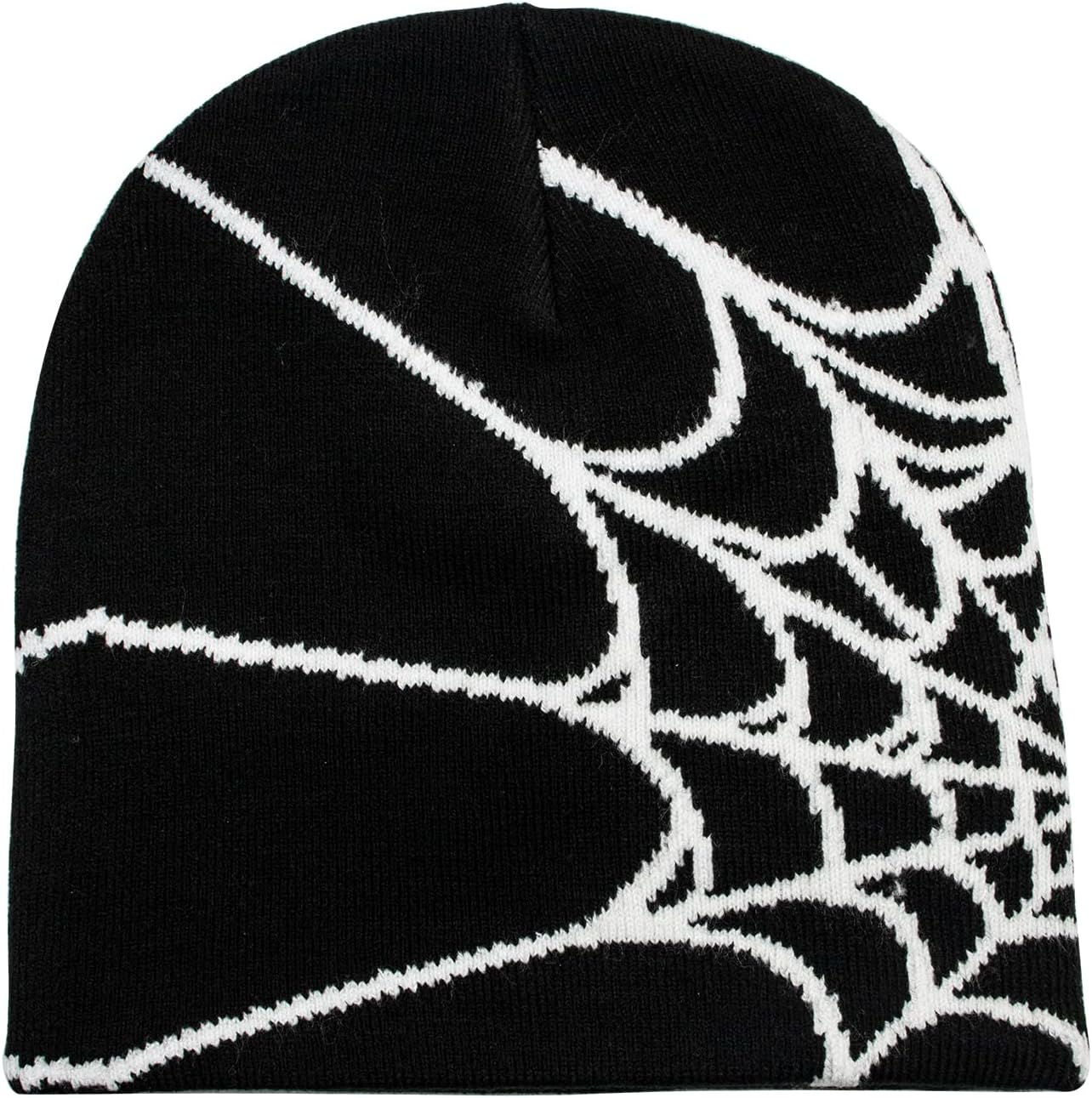 Wallpaper #zqkWiJcBxbDgA0Rl1O5S193 Y2k Beanies Unique Spider Web Beanie Graphic Women Knitted Beanie and