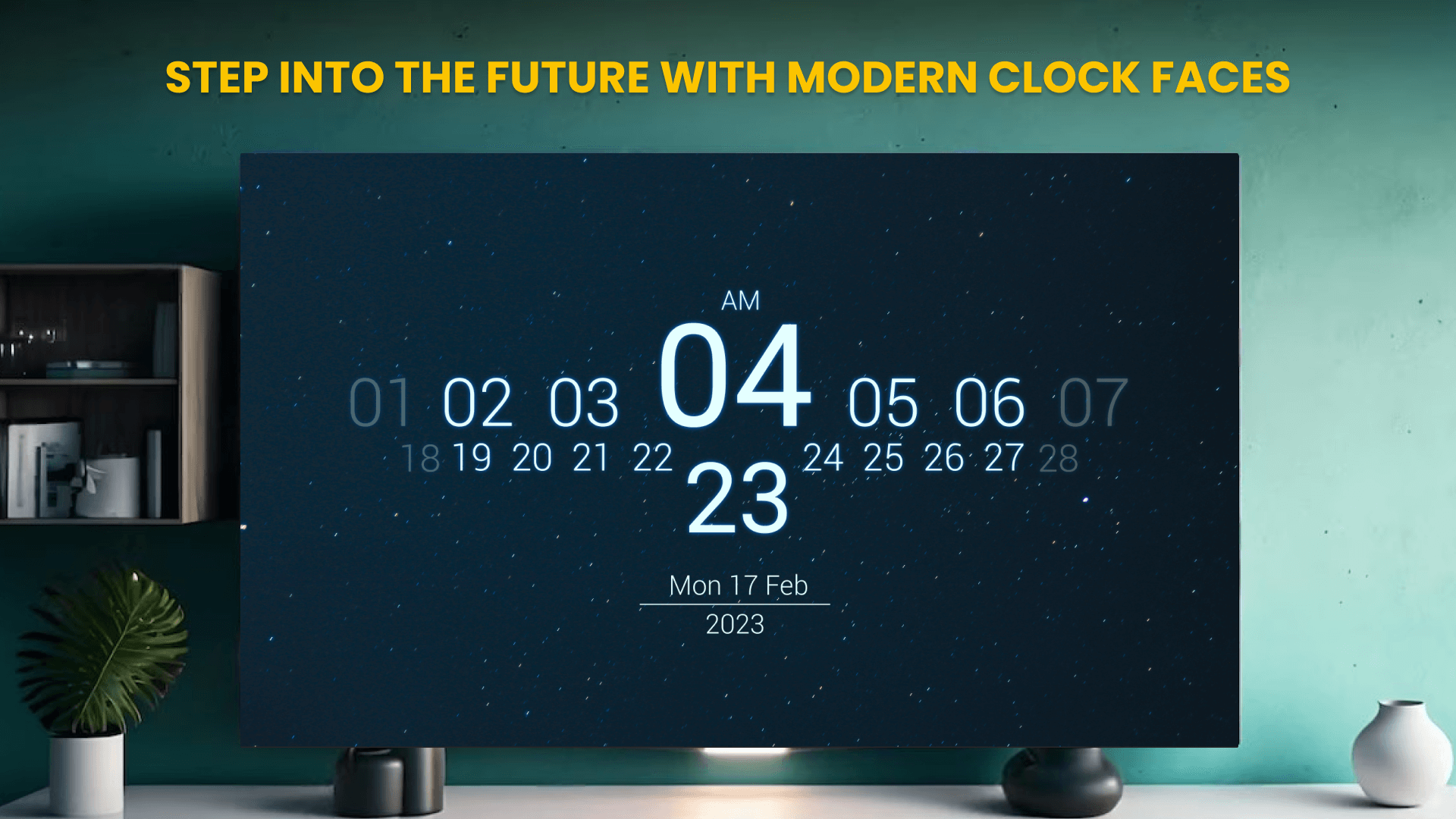 Wallpaper #4abd0 Minimalist Clock Screen Savers for Mac