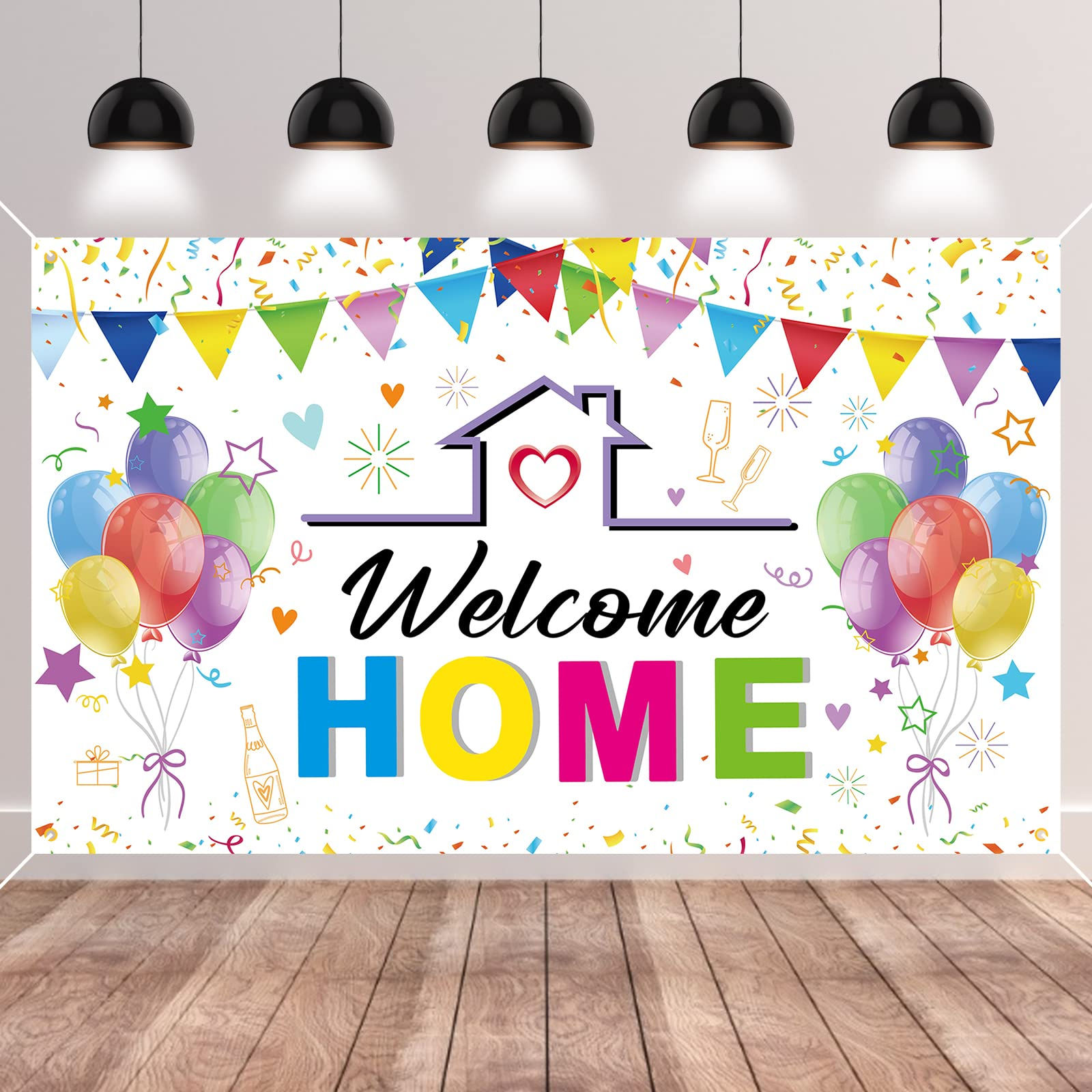 Wallpaper #PDHeNZMB5zzyi_yYylio401 Buy Gresatek Welcome Home Backdrop Banner Welcome Home Banner