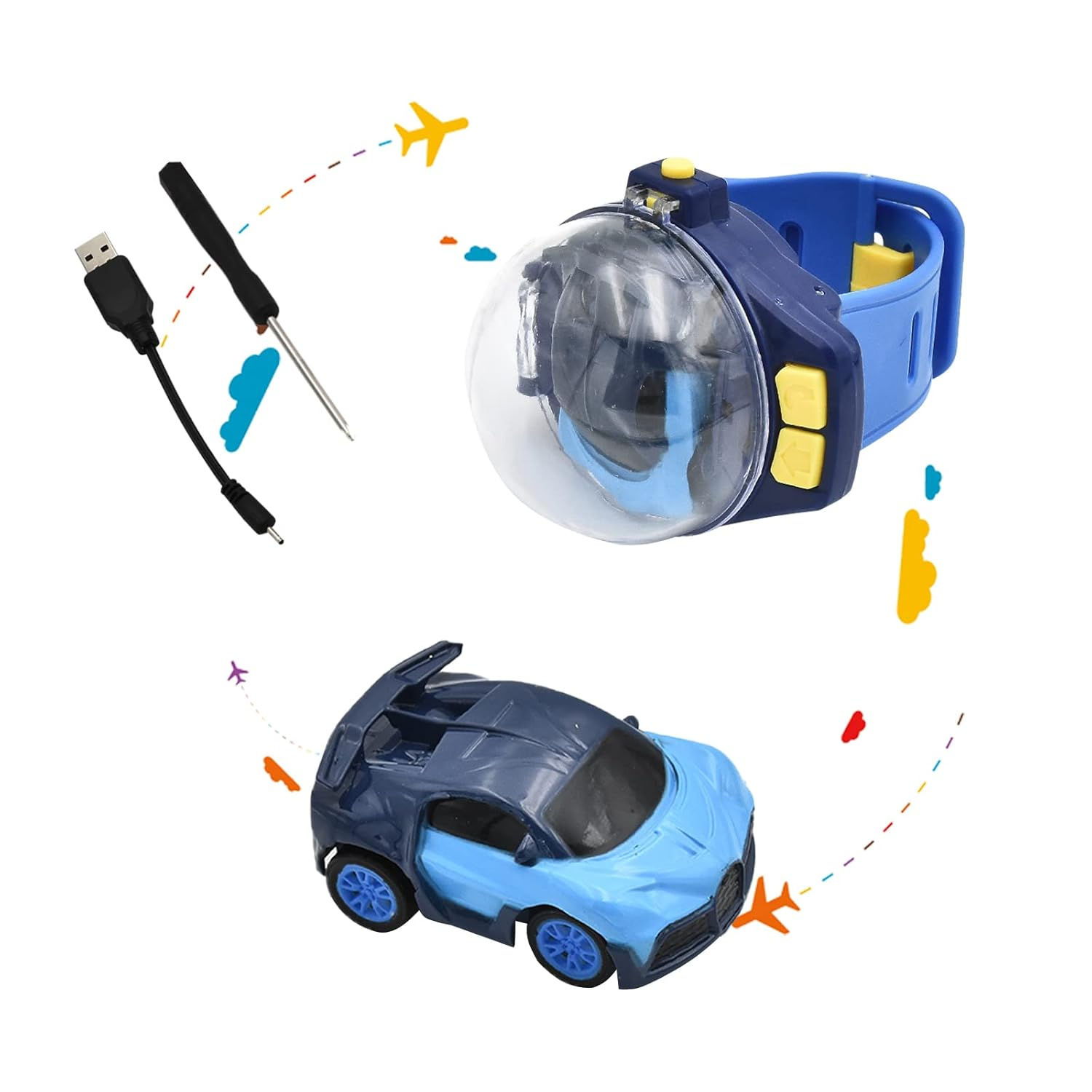 Wallpaper #LGg6GpMBSpphPi3-6hs1346 Mini Remote Control Car Watch Toys 24 Ghz Detachable Watch Car Toys