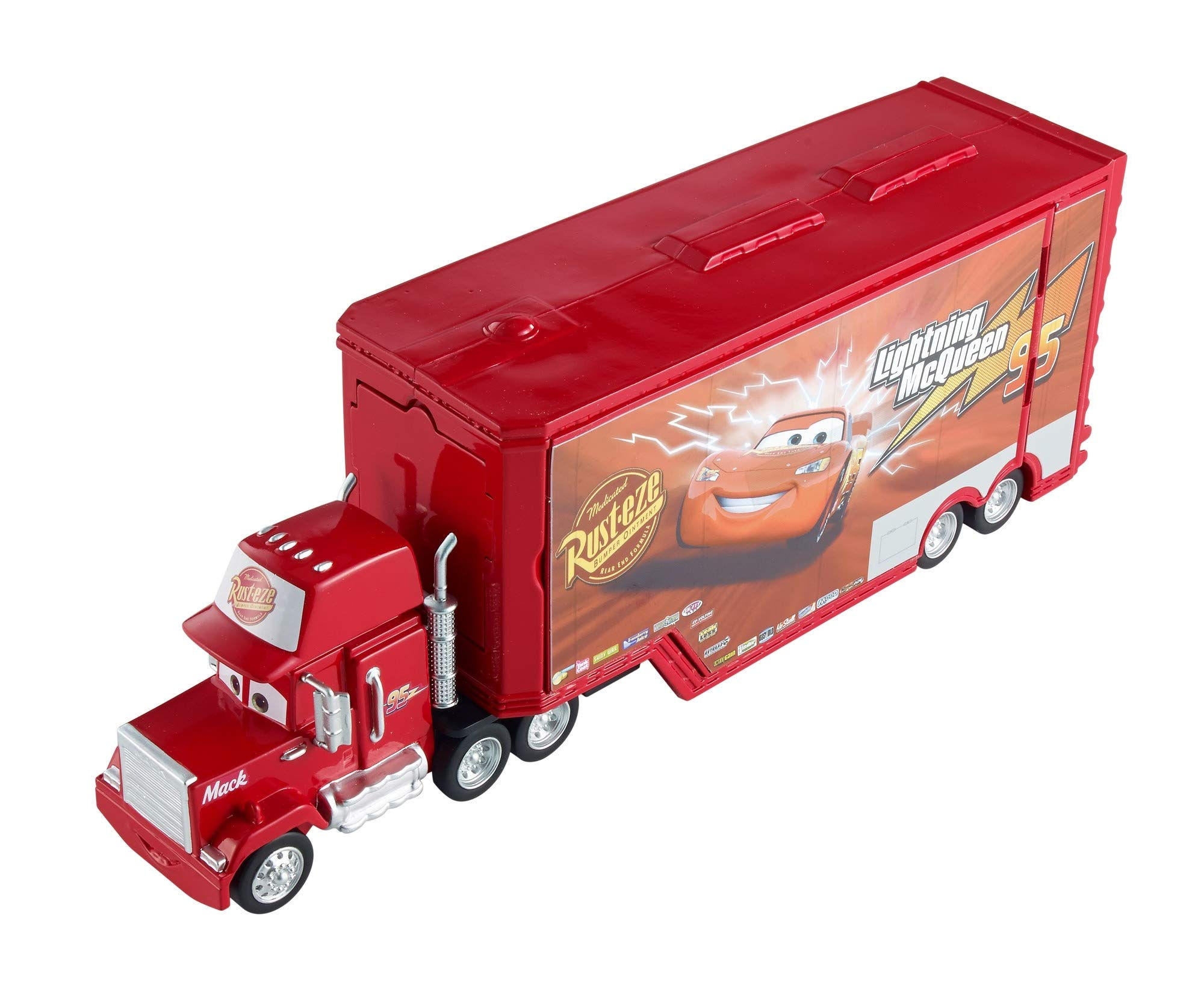 Wallpaper #yhlbNI8BtGB6xQ78153_30 Disney Pixar Cars Transforming Super Track Rust Eze Mack Truck Playset