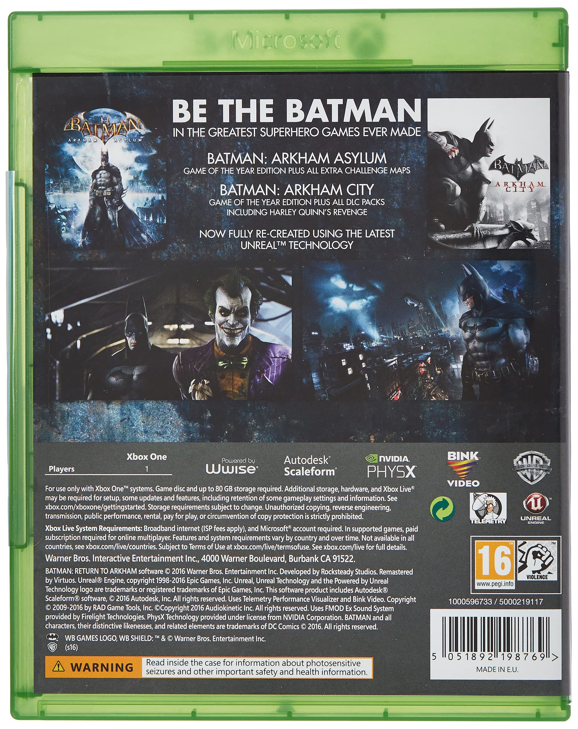 Wallpaper #eOoTVZMBlwTYPL18Uwz4273 Arriba 59 Imagen Batman Return to Arkham Xbox One X Enhanced Abzlocalmx