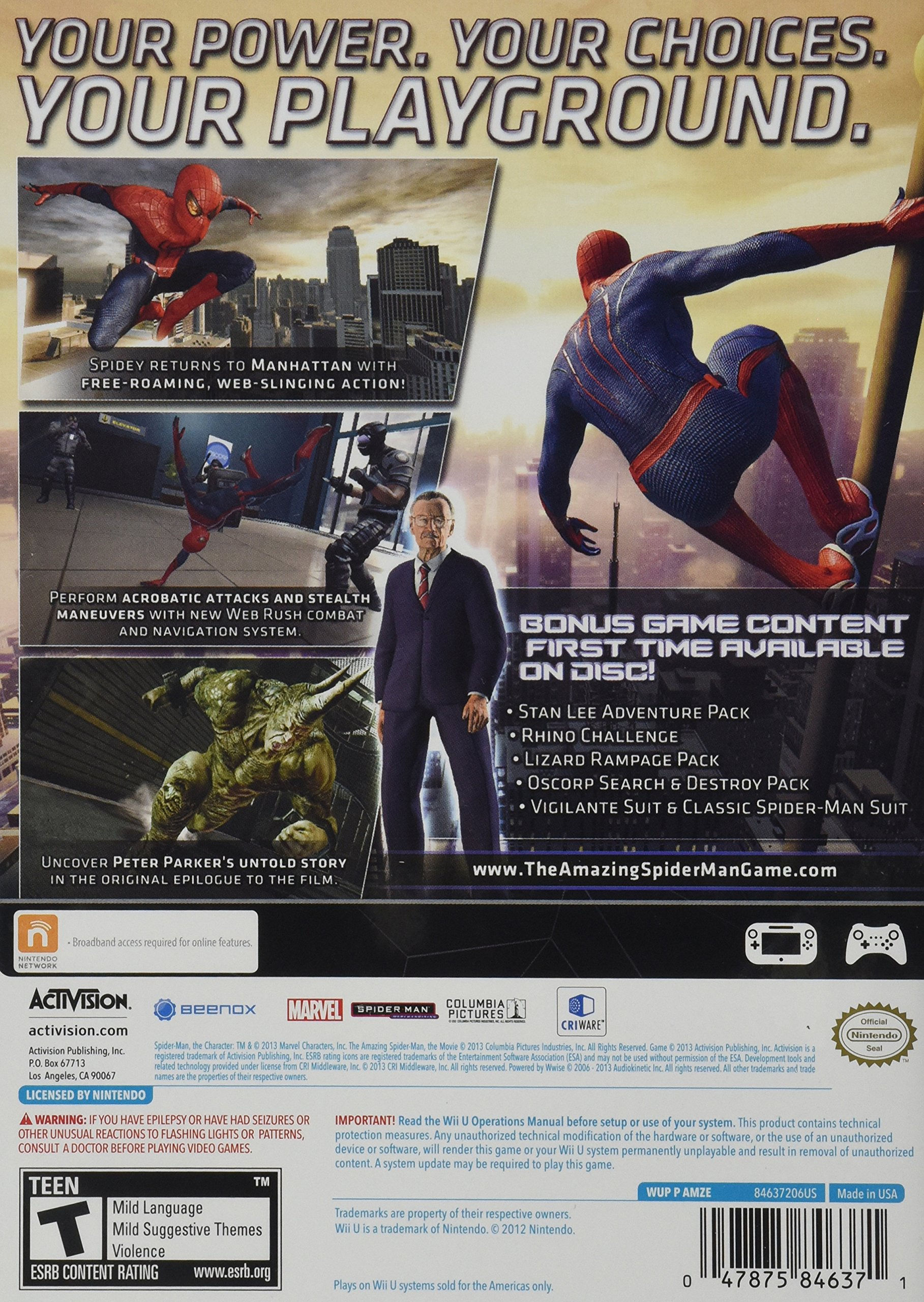 Wallpaper #f2hWHJMBSpphPi3-mSKd75 Wiiu Amazing Spiderman Ultimate Edition Wwwnovexacom