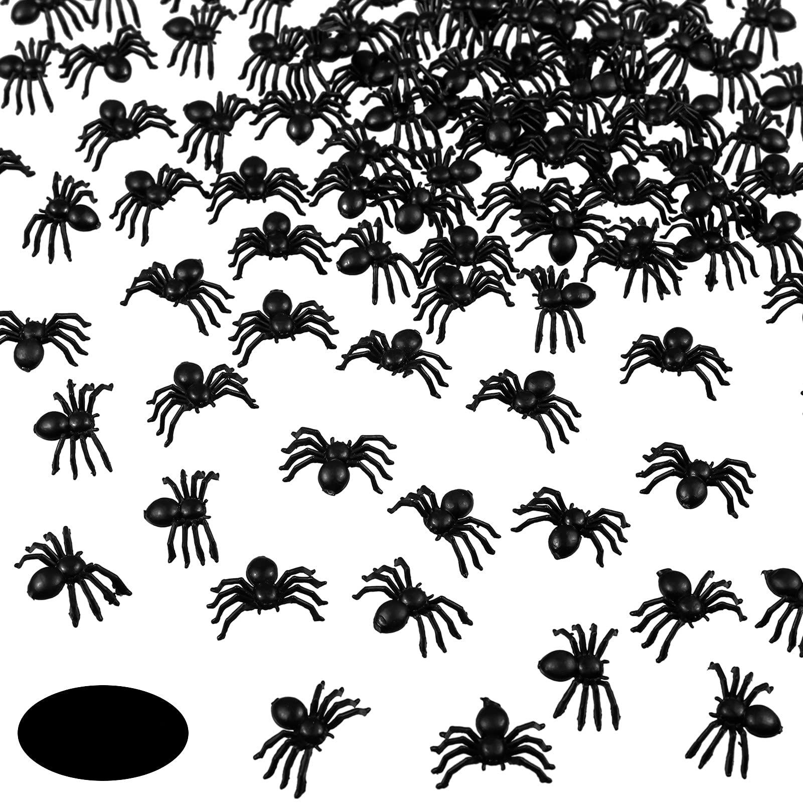 Wallpaper #HfQqOpMBKFX8bn3rhHgw116 Buy Bestomrogh 100 Pieces Halloween Black Plastic Spiders Realistic