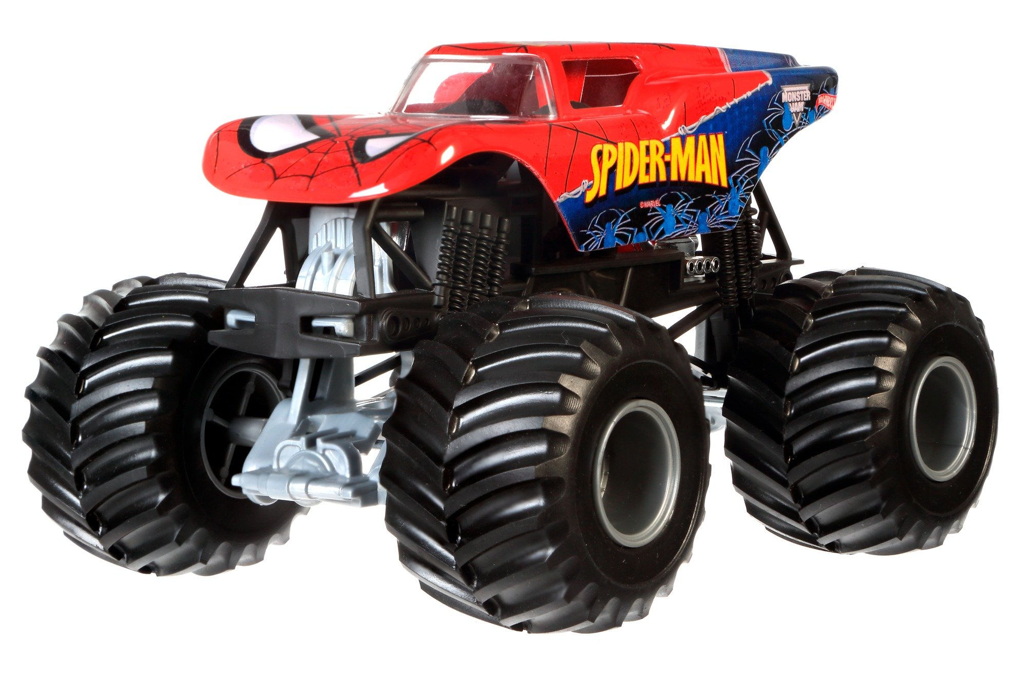 Wallpaper #y2es8pIBSpphPi3-MXHh146 Buy Hot Wheels Monster Jam Die Cast Spider Man Vehicle 124 Scale