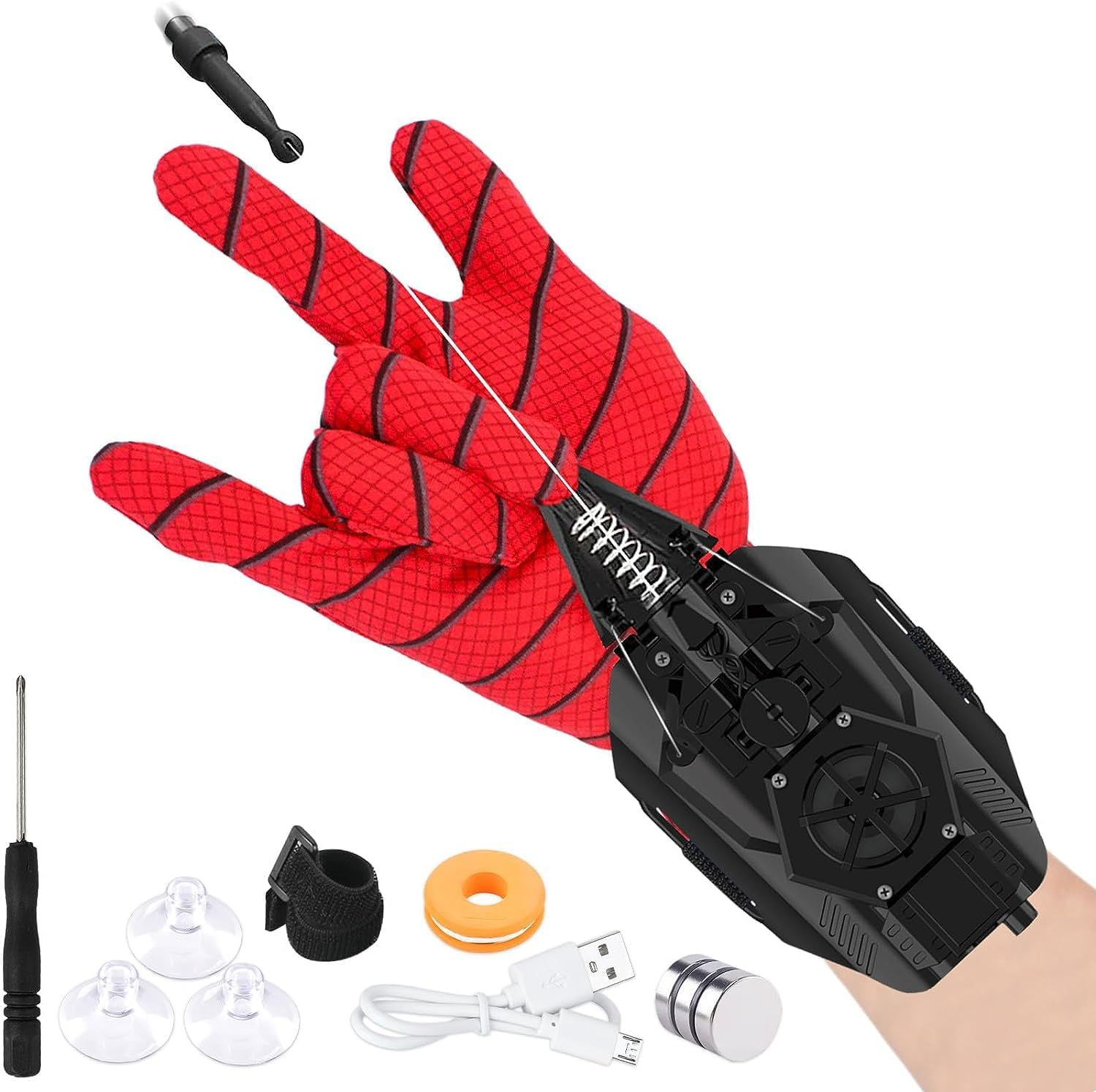 Wallpaper #Z_TCOpMBKFX8bn3rkXlB153 Faminess Spider Web Shooter Toy for Kids Spider Web Shooter Real Rope