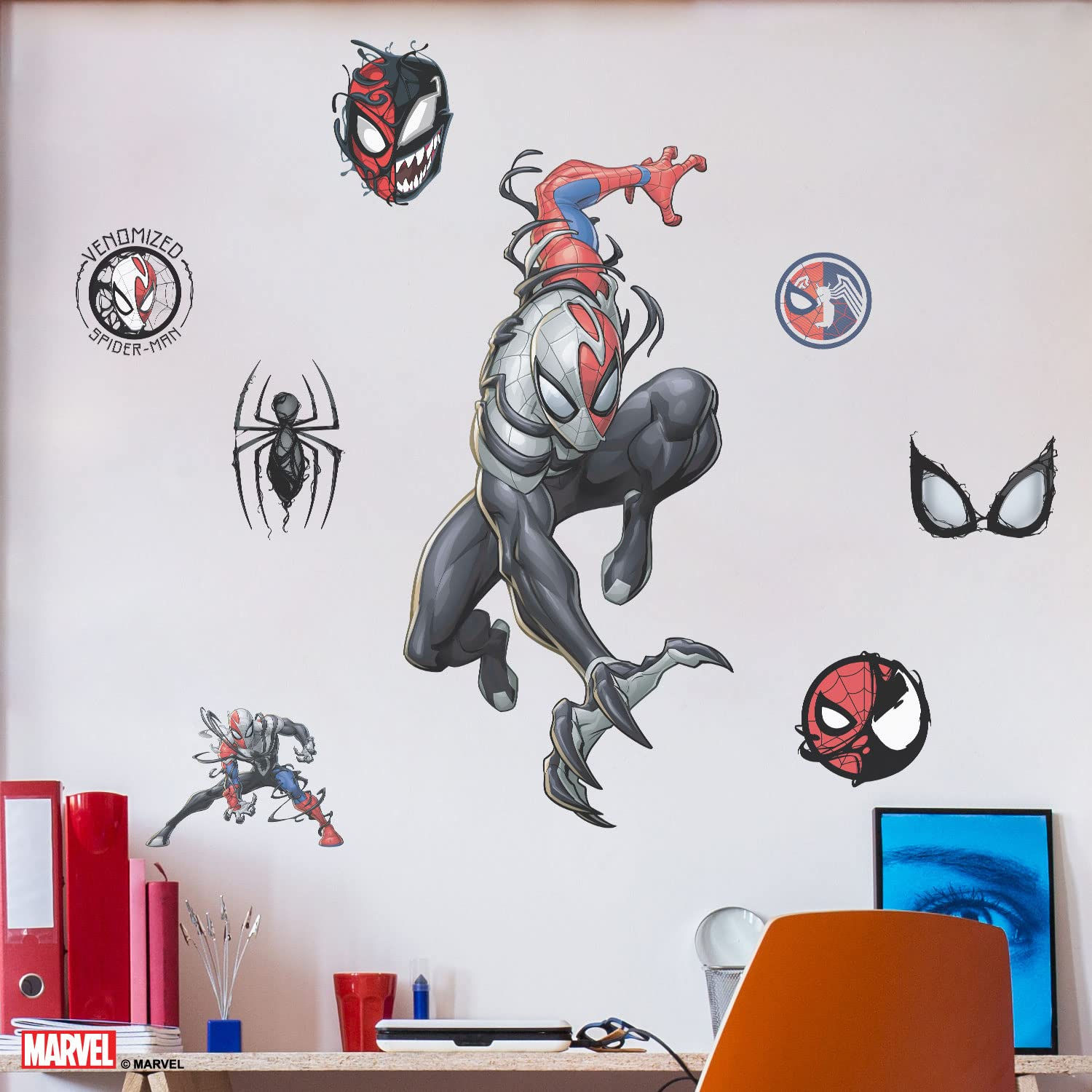 Wallpaper #z0WrkI4B7YBJg1BVx50x51 Buy Venomized Spider Man Marvel Wall Decals Marvel Spider Man Wall