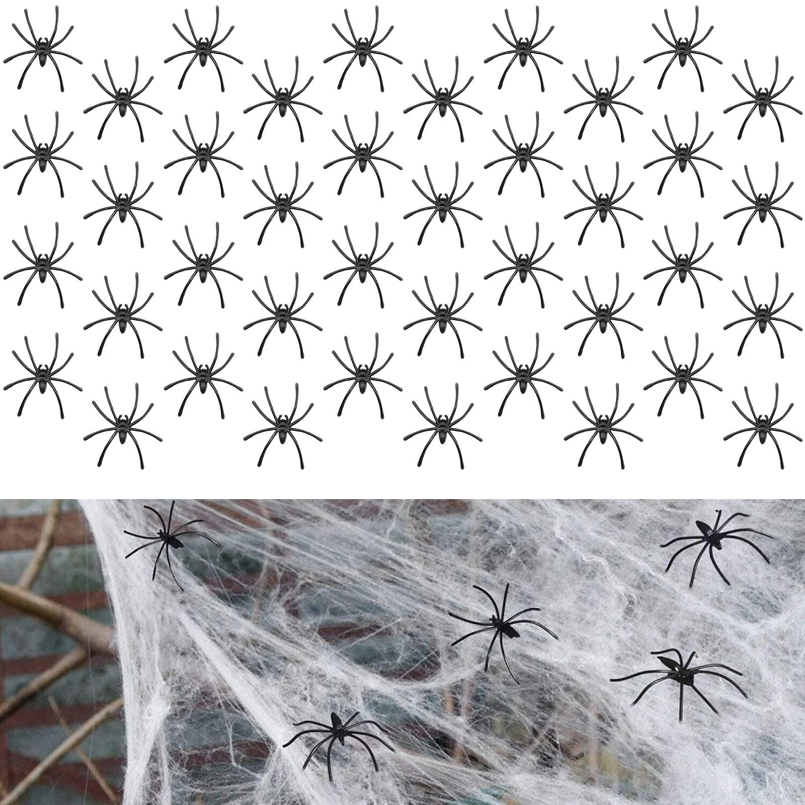 Wallpaper #HfQqOpMBKFX8bn3rhHgw144 Buy Spokki Fake Spider 40 Pcs Black Realistic Spiders Plastic Spiders