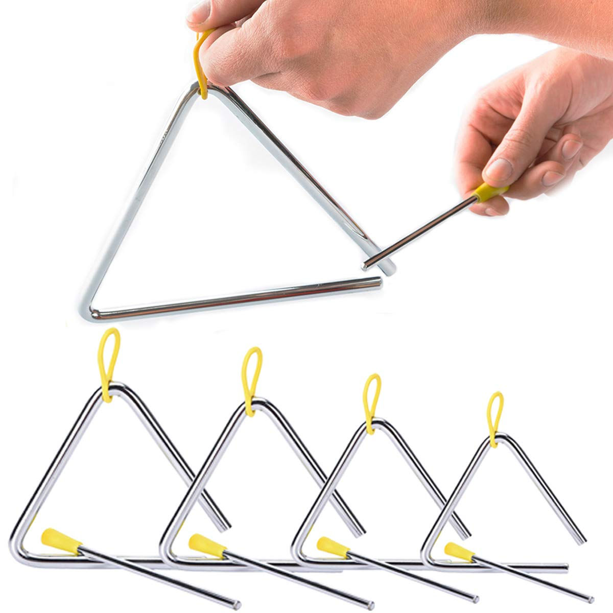 Wallpaper #_GcLCZMBSpphPi3-ZM3k289 5 Pack Musical Triangle Instrument Set 4 5 6 7 8 Inch Buytra Music