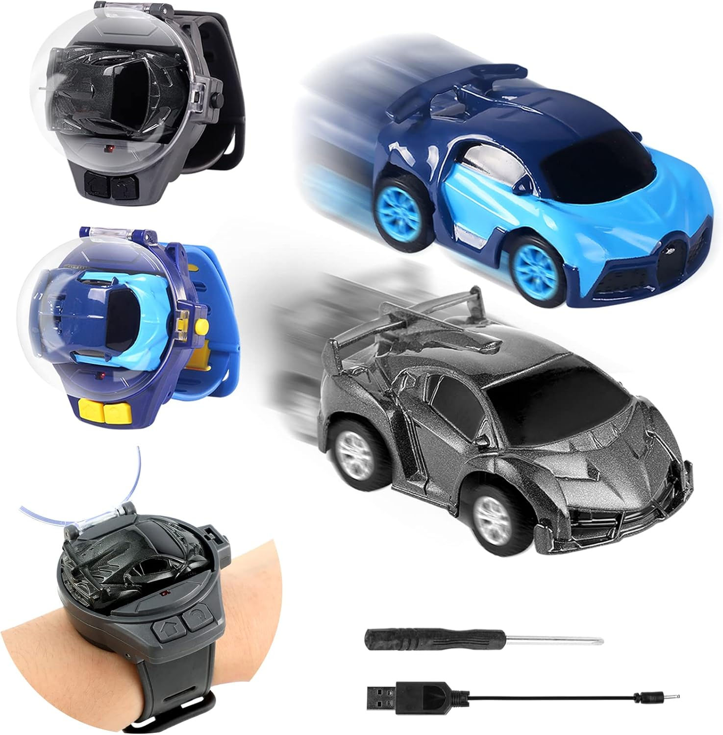 Wallpaper #LGg6GpMBSpphPi3-6hs169 Amazoncom 2022 New Mini Remote Control Car Watch Toy 2pcs 24 Ghz
