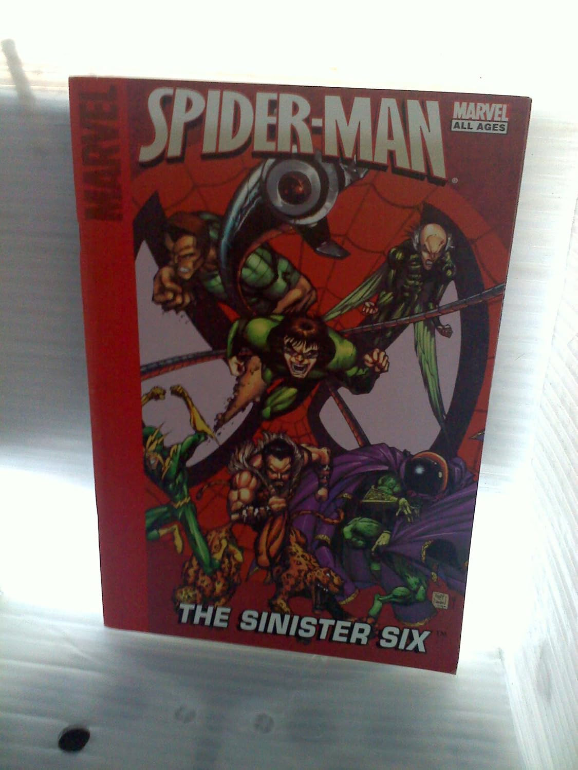 Wallpaper #ceb46 1920x1080 Spiderman vs Sinister Six Art Laptop Full HD 1080p HD 4K