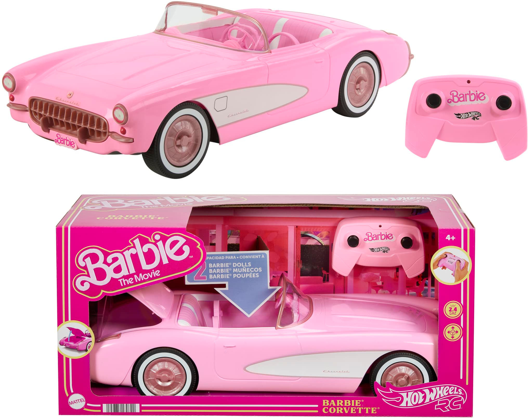 Wallpaper #jmelDJMBSpphPi3-s99F530 Snapklikcom Rc Barbie Corvette Battery Operated Remote Control Toy