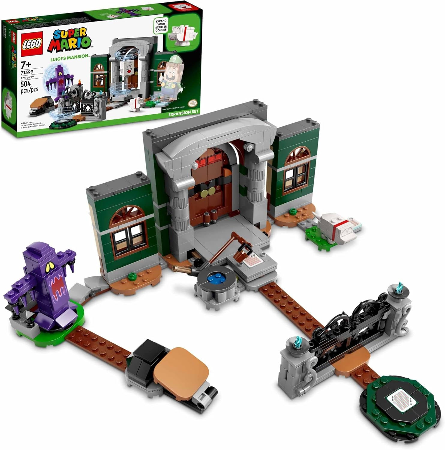 Wallpaper #Kx3VLZMBlOZrFDOkdNK0261 Amazoncom Lego Super Mario Luigis Mansion Entryway Expansion Set