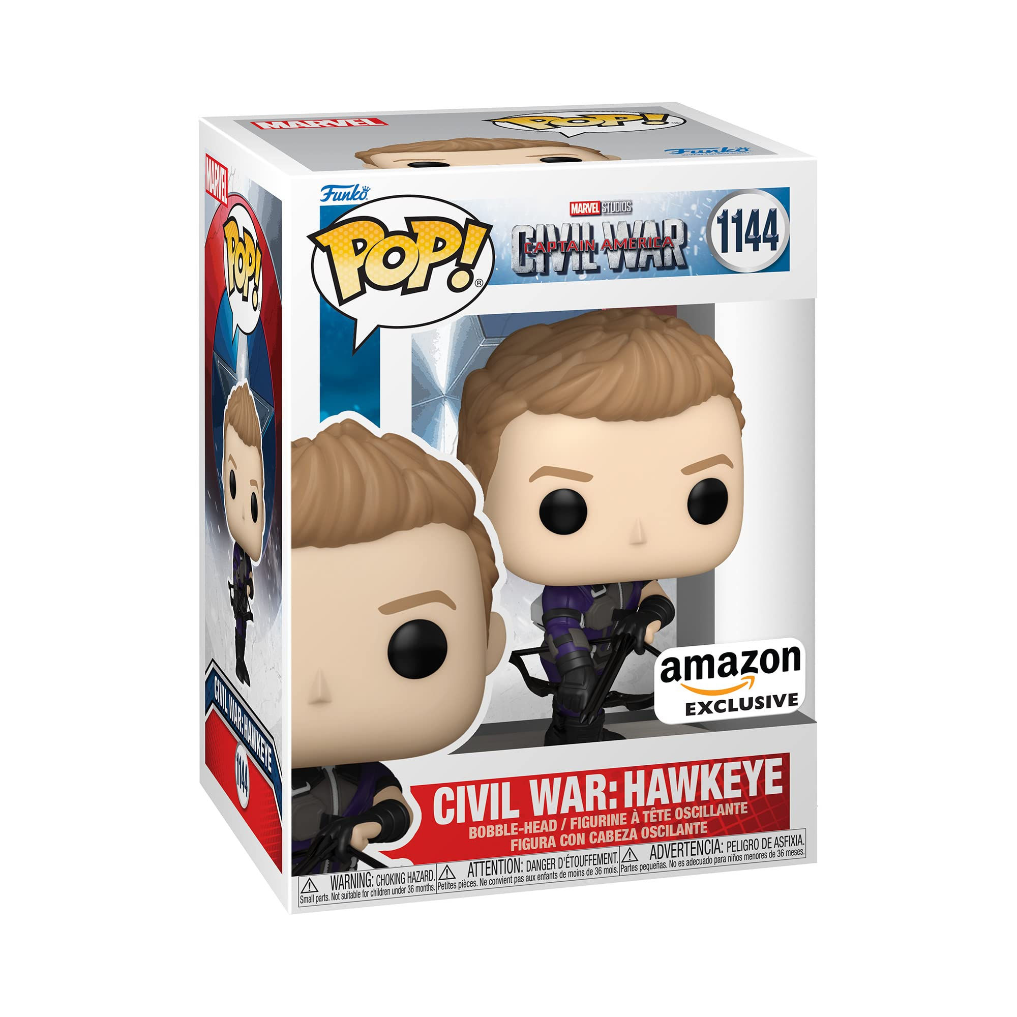 Wallpaper #_aV-OJMBVBiSkHCa5Y3h115 Funko Pop Marvel Captain America Civil War Build a Scene Hawkeye