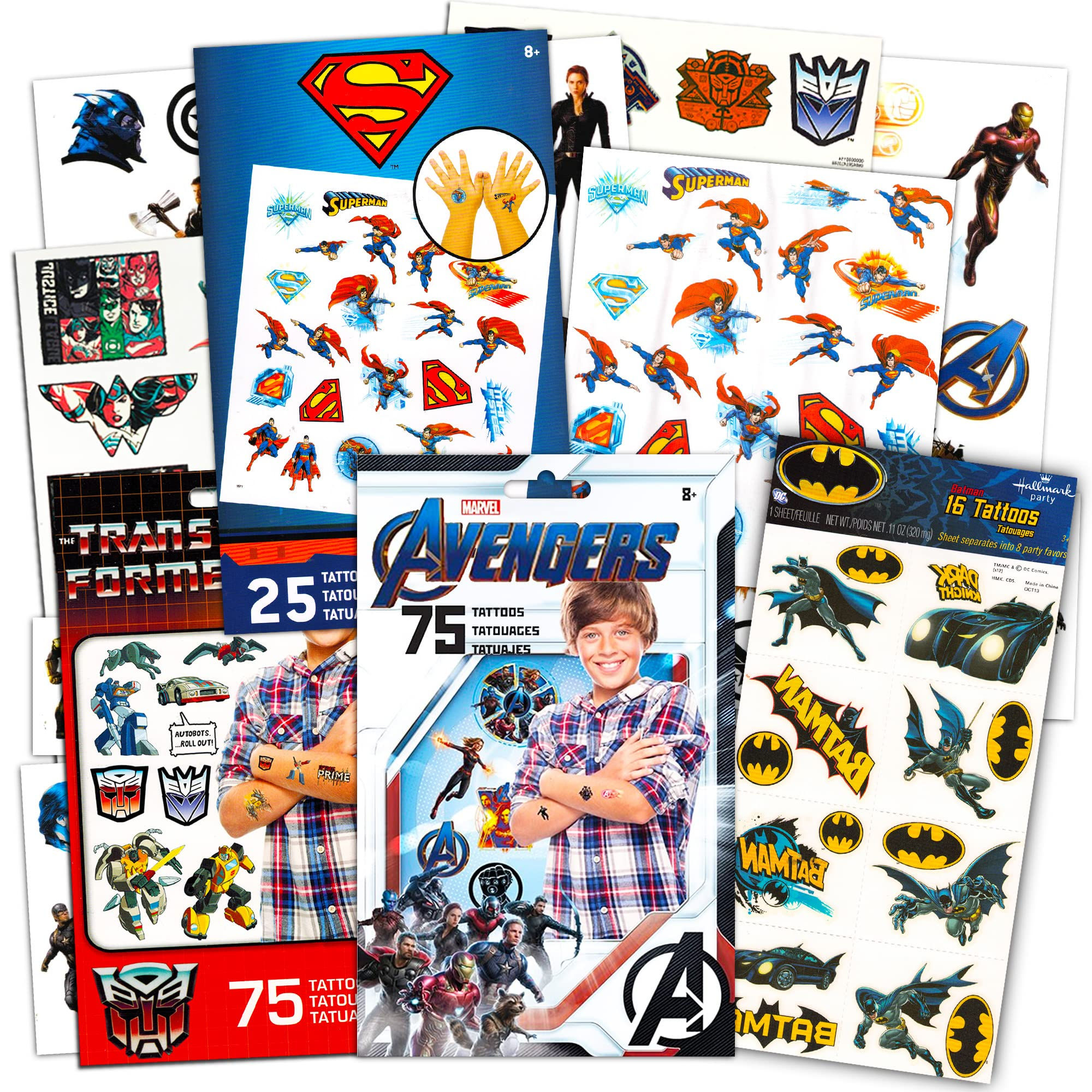 Wallpaper #WmfL85IBSpphPi3-m3cg288 Buy Superhero Tattoos for Boys Kids Party Bundle 200 Licensed