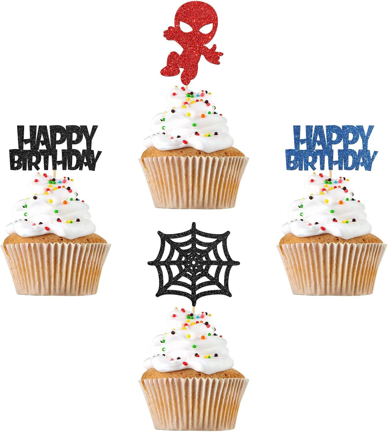 Wallpaper #nfRnOpMBKFX8bn3rLXiG276 Amazoncom Roadsea Spider Birthday Cupcake Toppers Baby Shower