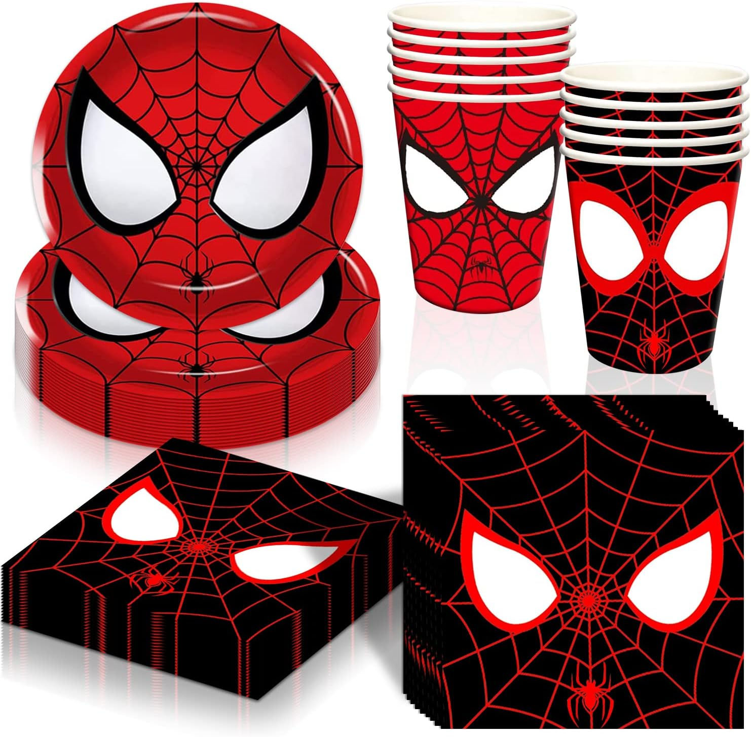 Wallpaper #XPTBOZMBKFX8bn3rFHcU144 Amazoncom Nuwontun 60pcs Spidey Party Supplies Spidey Tableware