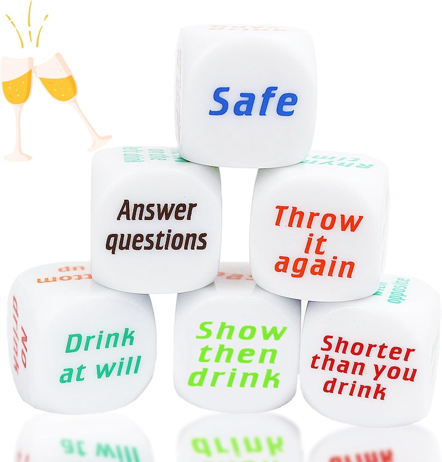 Wallpaper #g2zNKZMBMyCOpUSXDRRd37 Amazoncom Sheharuhi 6 Pcs Party Drinking Bar Dice Drinking Table Dice