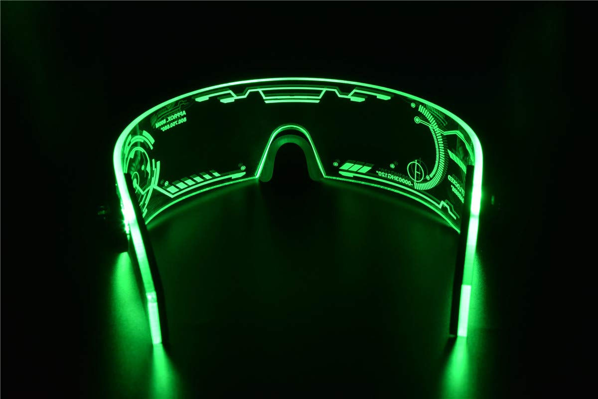 Wallpaper #JkCMMZMBJhL2WPbah8fI86 Asvp Shop Cyberpunk LED Visor Glasses Perfect for Cosplay and