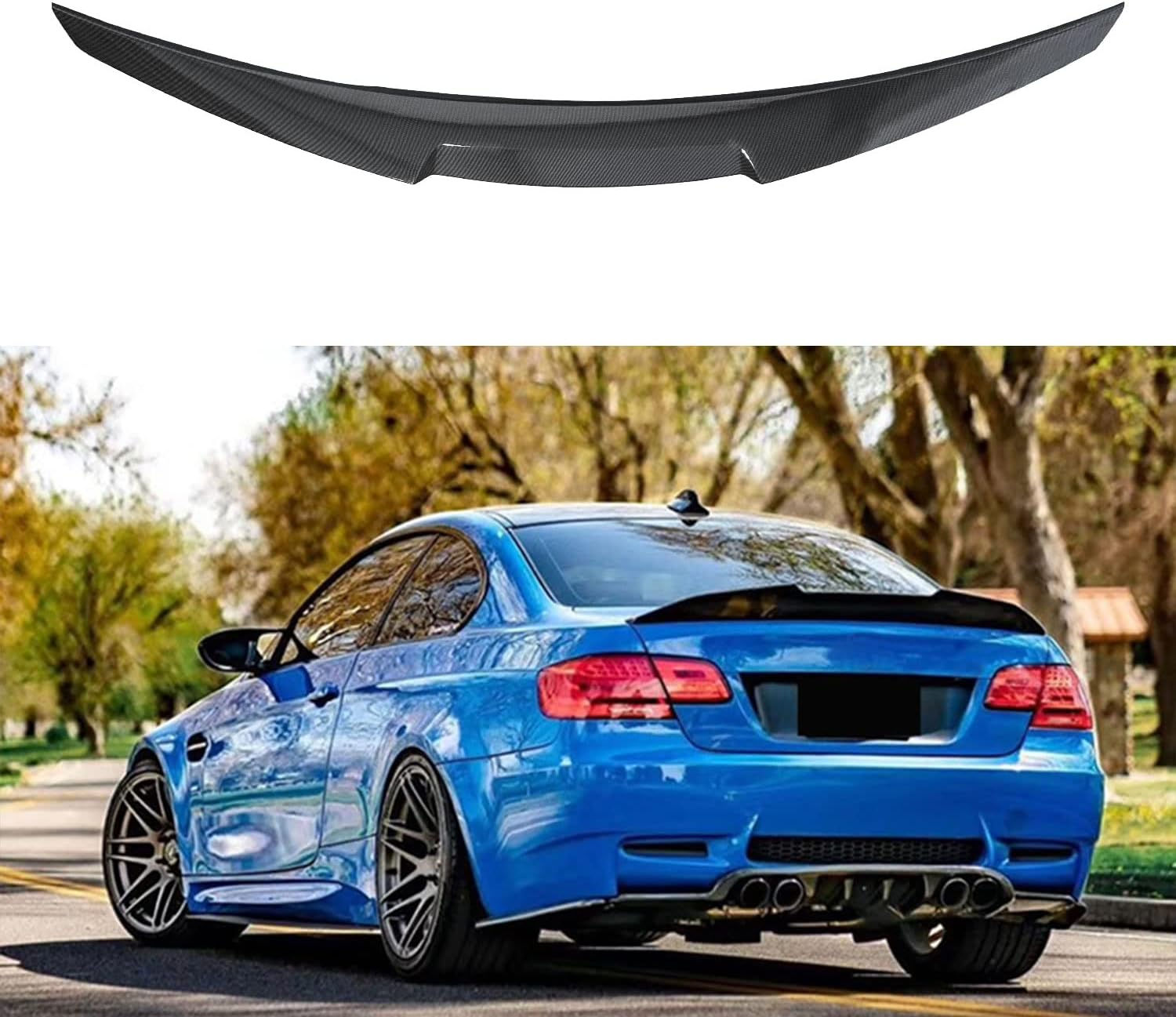 Wallpaper #n86VJZMB71dOy6JZgRRJ100 Amazoncom Dibon Auto Rear Spoiler Wing for BMW Trunk Spoiler Wing E92