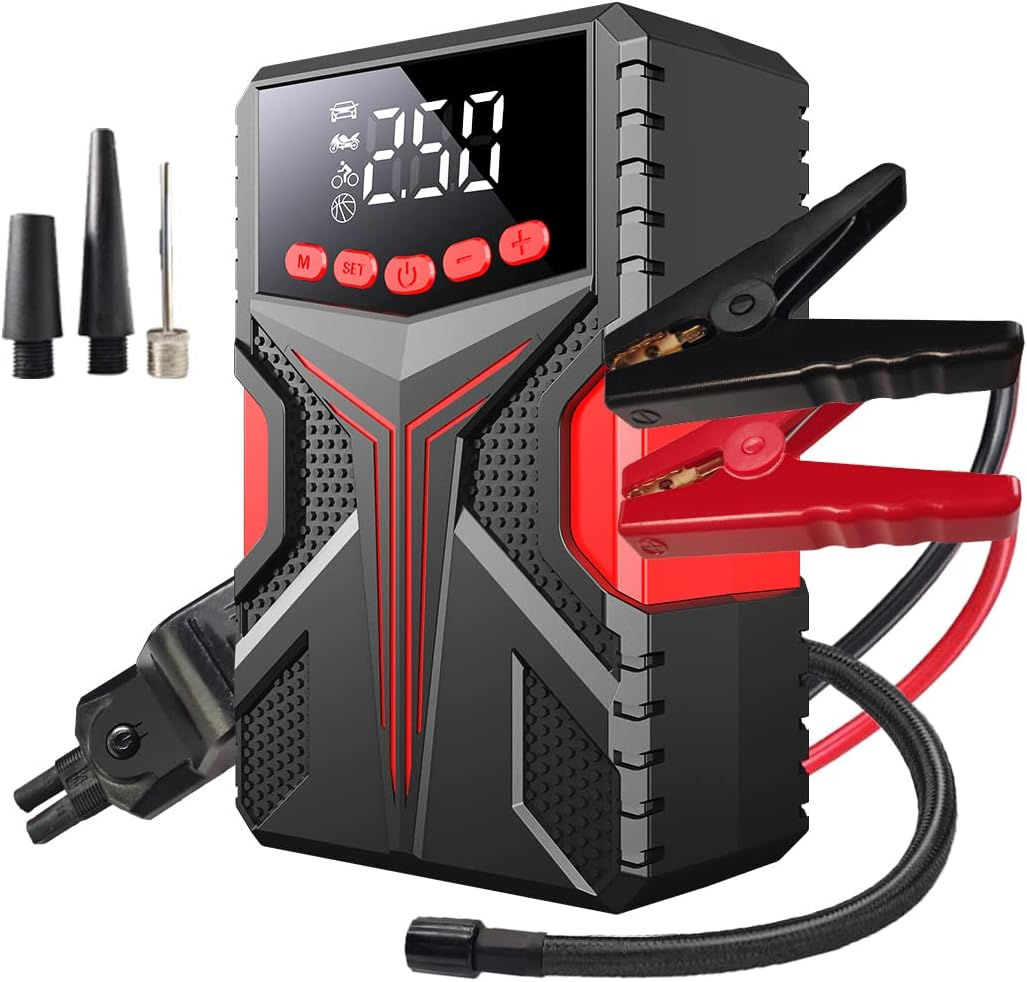 Wallpaper #xJ2lZ5cBkAG5jTCHgrMh168 Amazoncom Lorinpow Car Jump Starter with Air Compressor Battery Pack