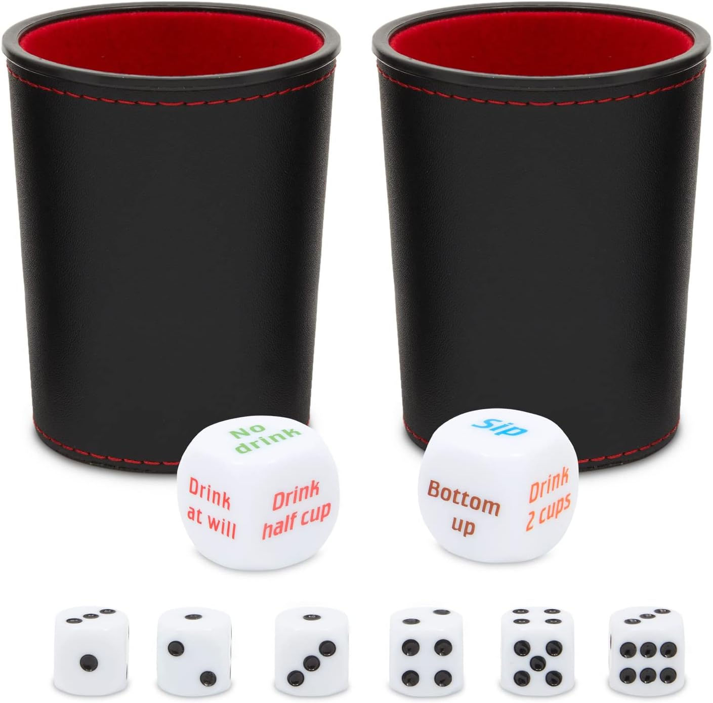 Wallpaper #g2zNKZMBMyCOpUSXDRRd36 Amazoncom Drinking Dice Game Set for Adults with 2 Leather Cups and