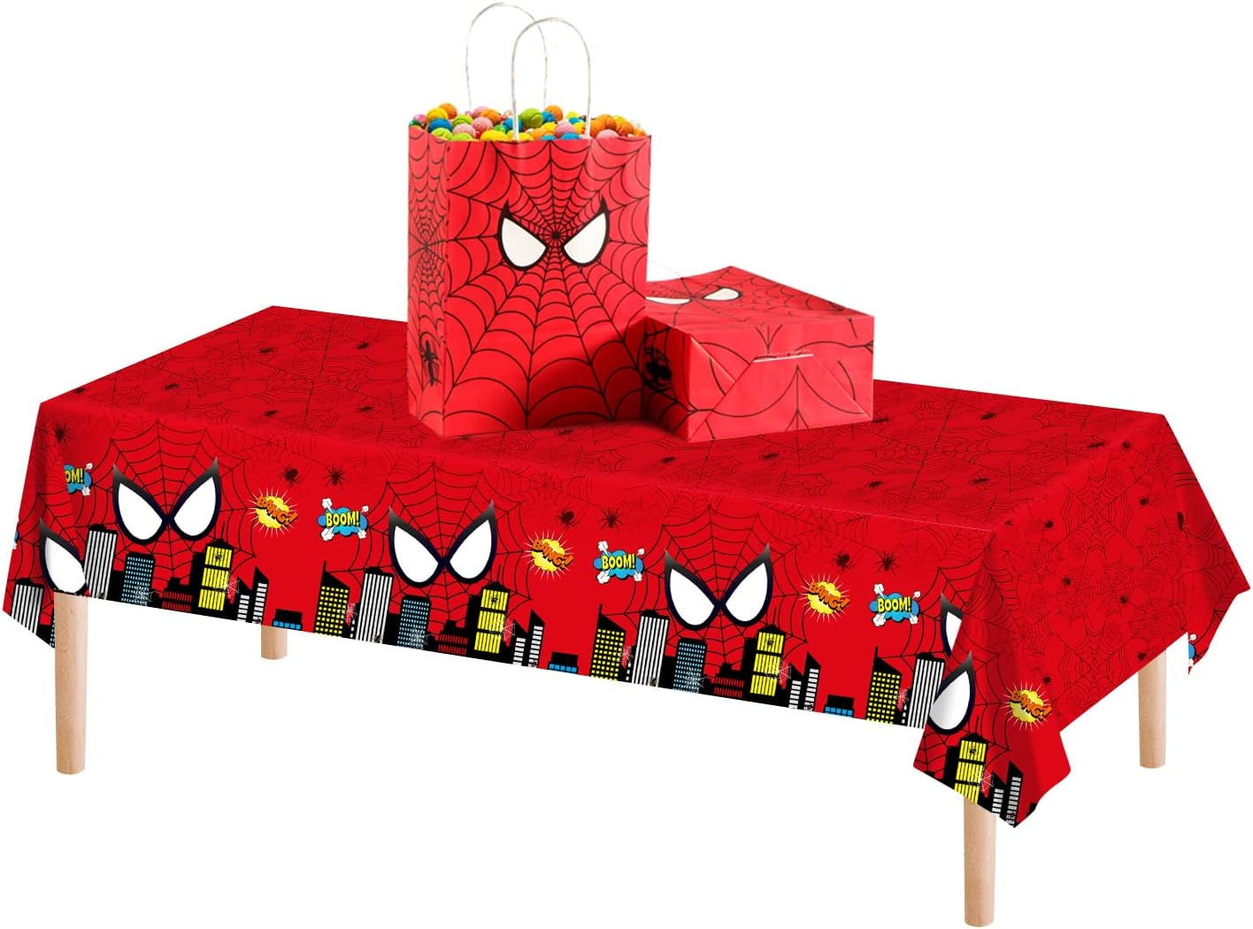 Wallpaper #nfRnOpMBKFX8bn3rLXiG292 Amazoncom 3pcs Spider Birthday Tablecloth and 16pcs Spider Party