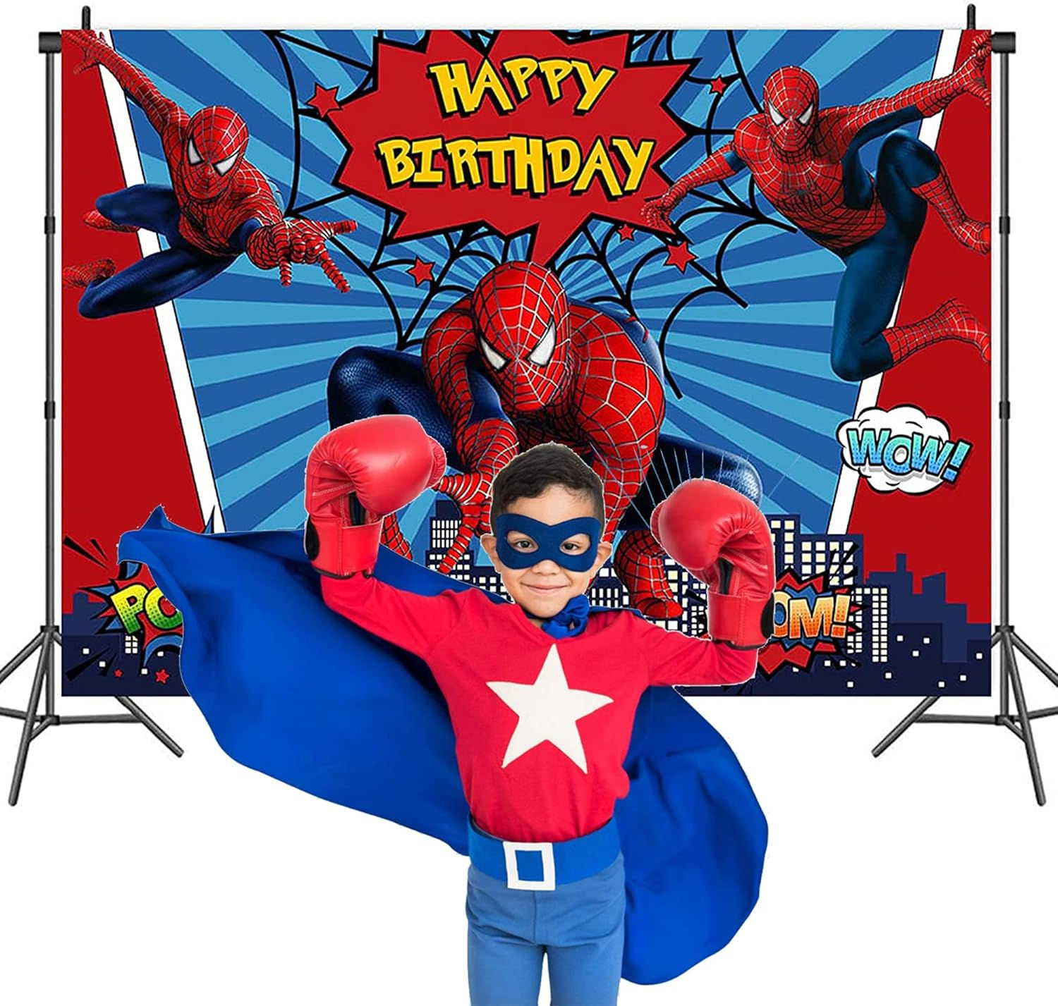 Wallpaper #BxkeOo8BtGB6xQ784qwH50 Buy Photography Backdrop Spiderman Birthday Photography Photo Backdrops