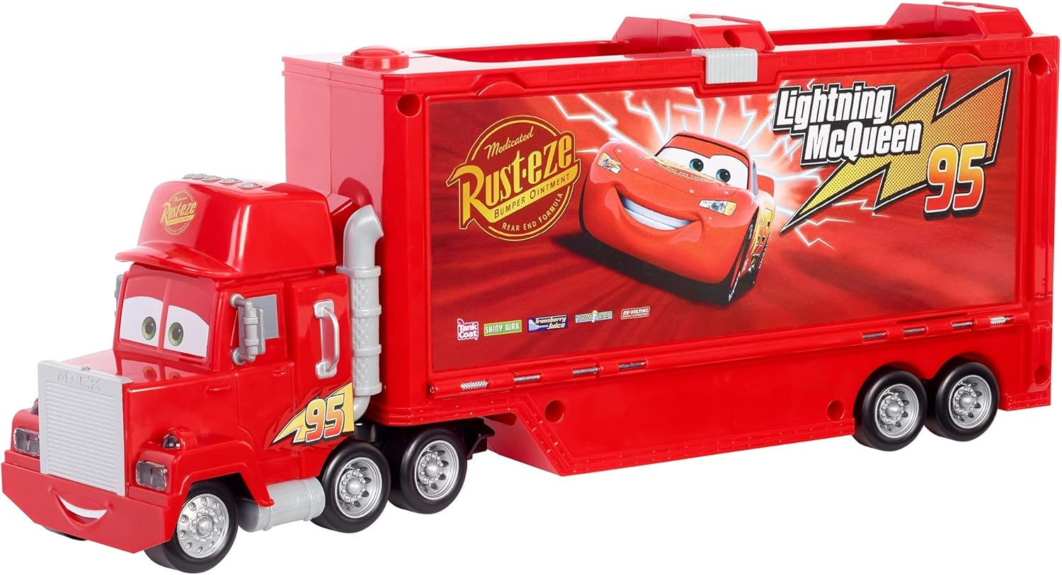 Wallpaper #yBlbNI8BtGB6xQ78dp1q38 Disney Pixar Cars Track Talkers Mack Lightning Mcqueens Hauler