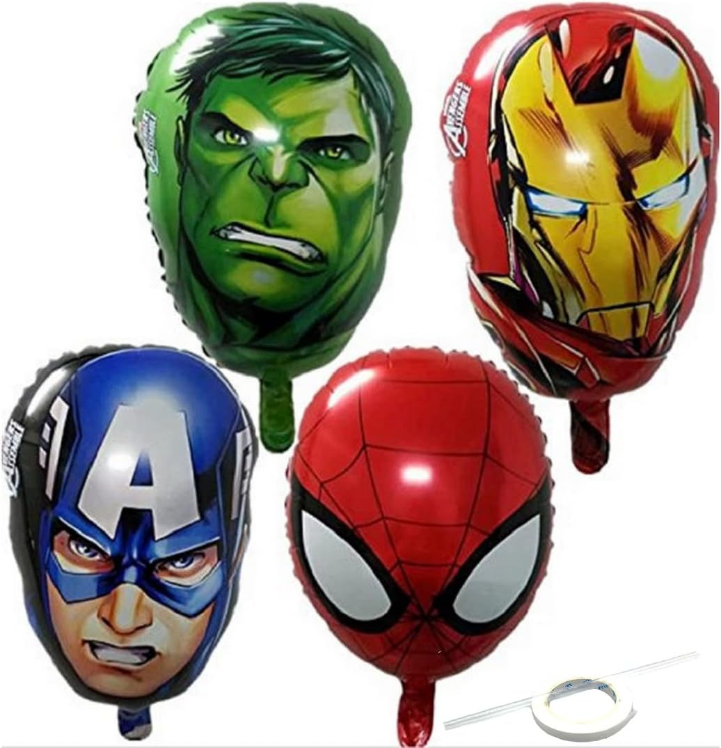 Wallpaper #mTEHNpMB5zzyi_yYhFhv296 Amazoncom 4 Pack Superhero Birthday Party Mylar Foil Balloon Super