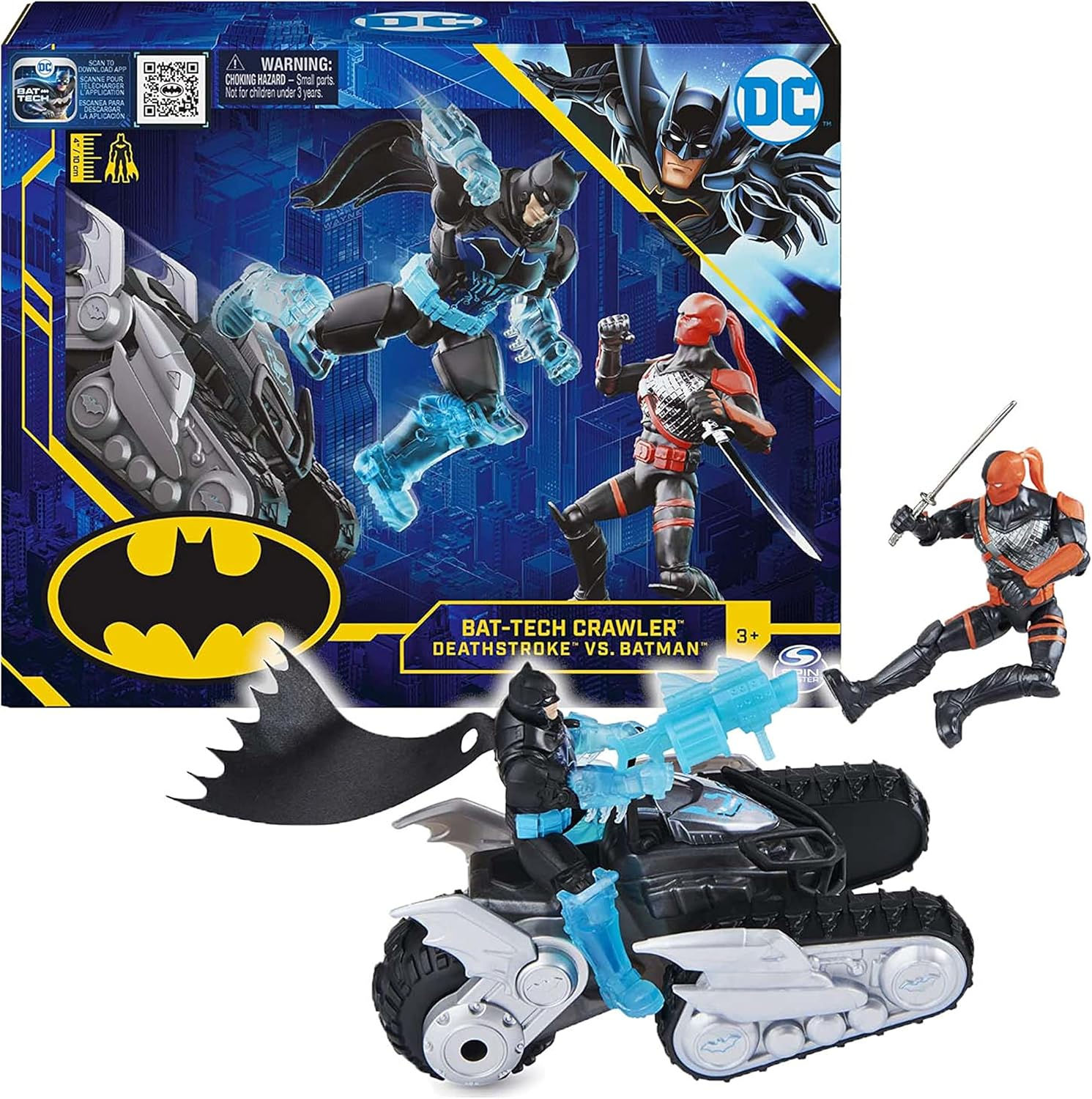 Wallpaper #T5xt4pIBZHQxiYar28Ah253 DC Batman Crawlerbat Tech Con Esclusive Action Figure Di Deathstroke E