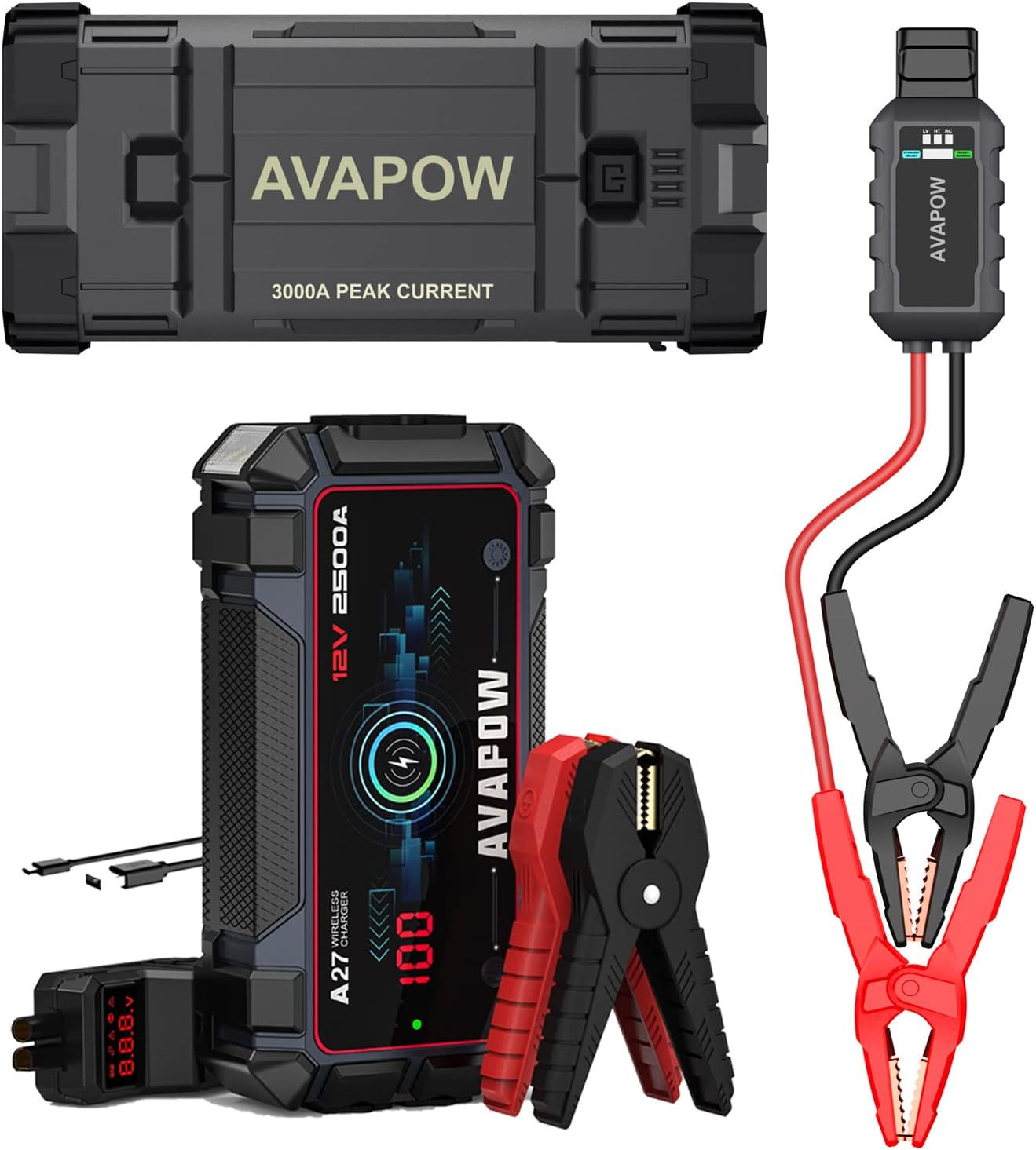 Wallpaper #xJ2lZ5cBkAG5jTCHgrMh195 Amazoncom Avapow Jump Starter 3000a 23800mah and Battery Jump Starter