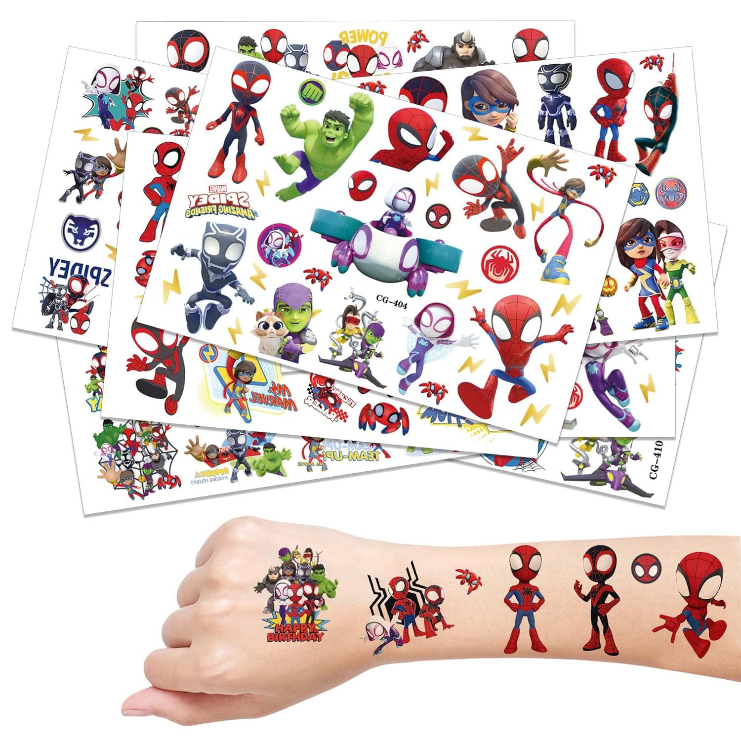 Wallpaper #nfRnOpMBKFX8bn3rLXiG314 Buy 8 Sheets Spider Temporary Tattoos for Kids Spider Birthday Party