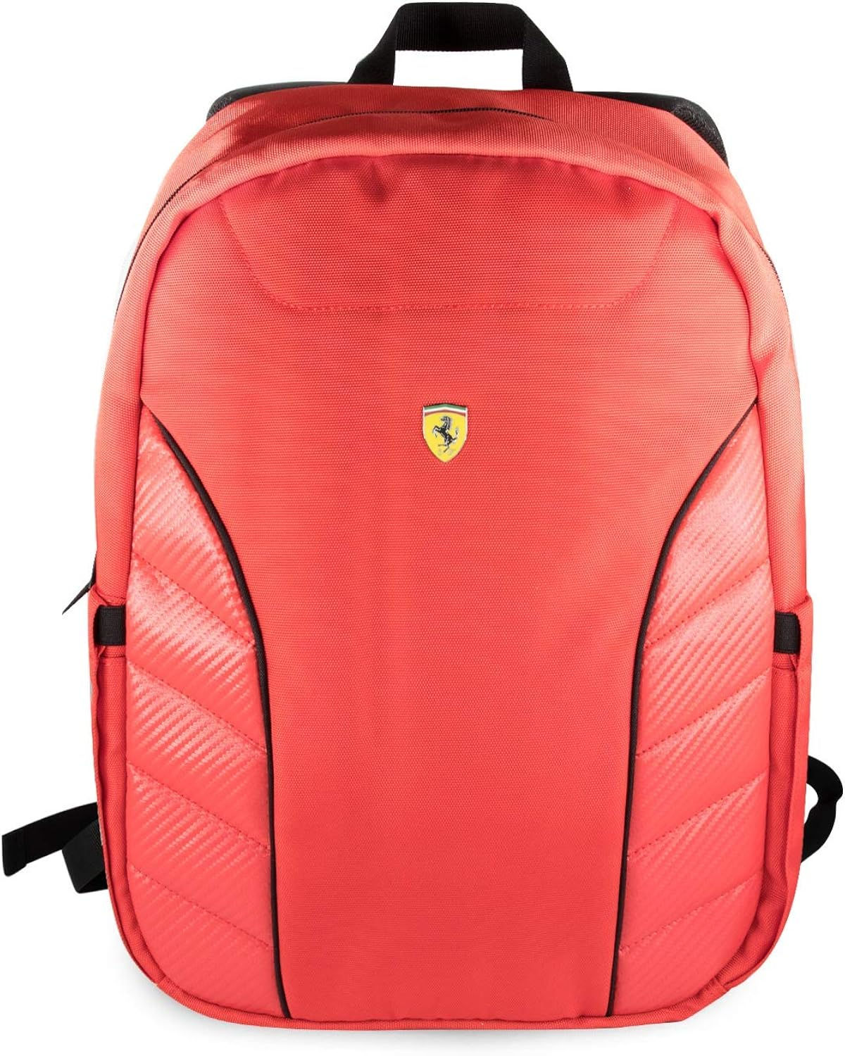 Wallpaper #CwAw644BSdW8dNouTBFM42 Ferrari Laptop Backpack 15 Nylon with Pu Carbon Leather Slim Fit